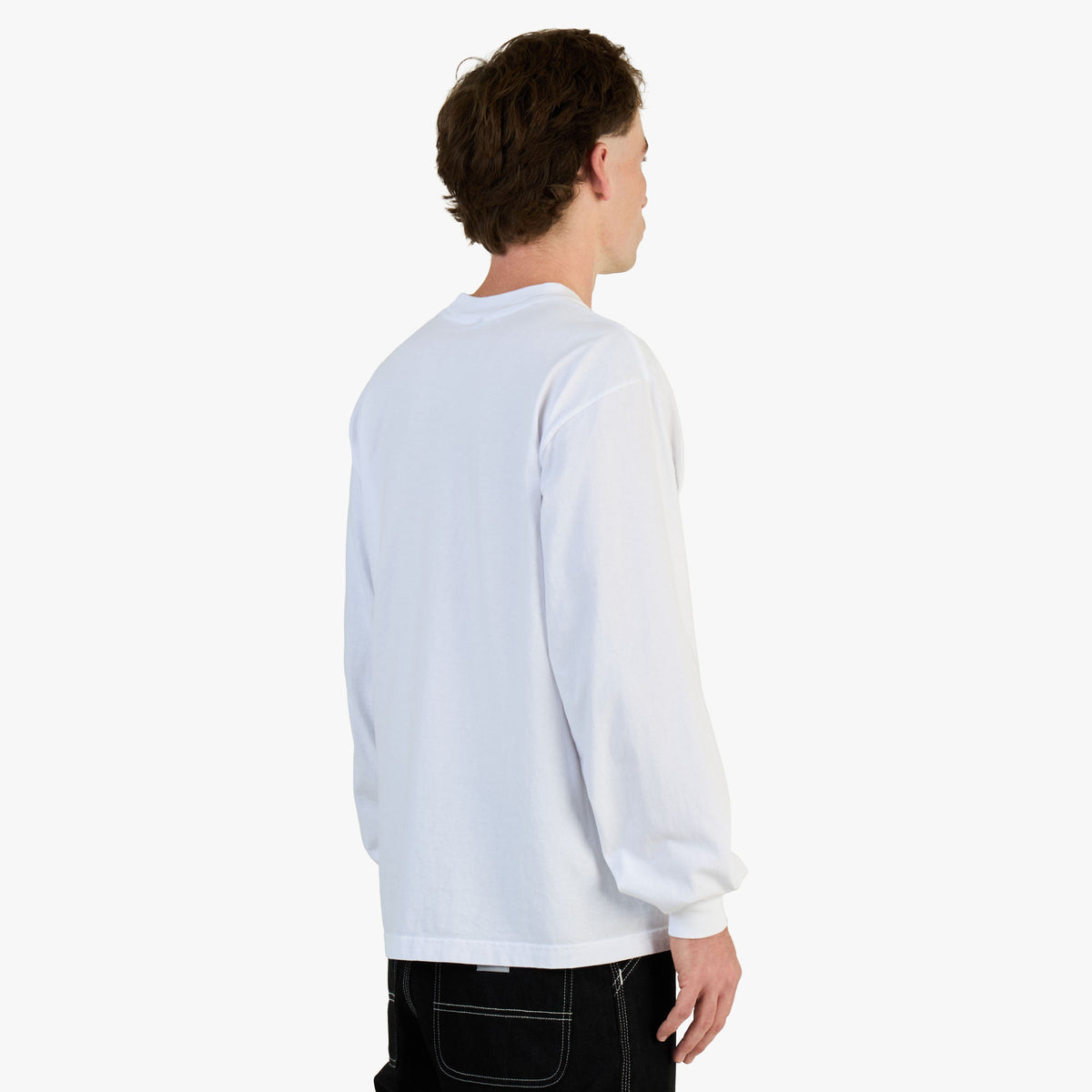 b.Eautiful Parking Longsleeve / White