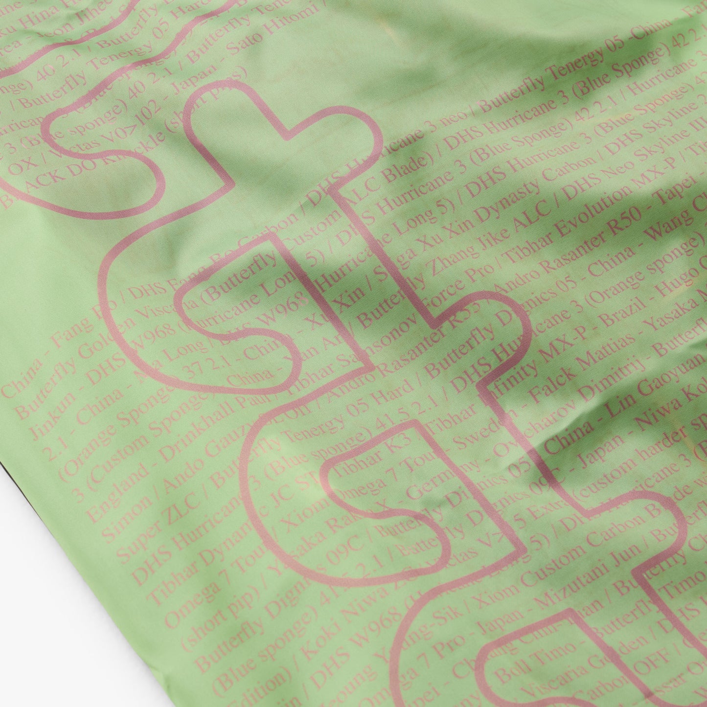b.Eautiful x LTTT Times Reusable Bag Black/Lime