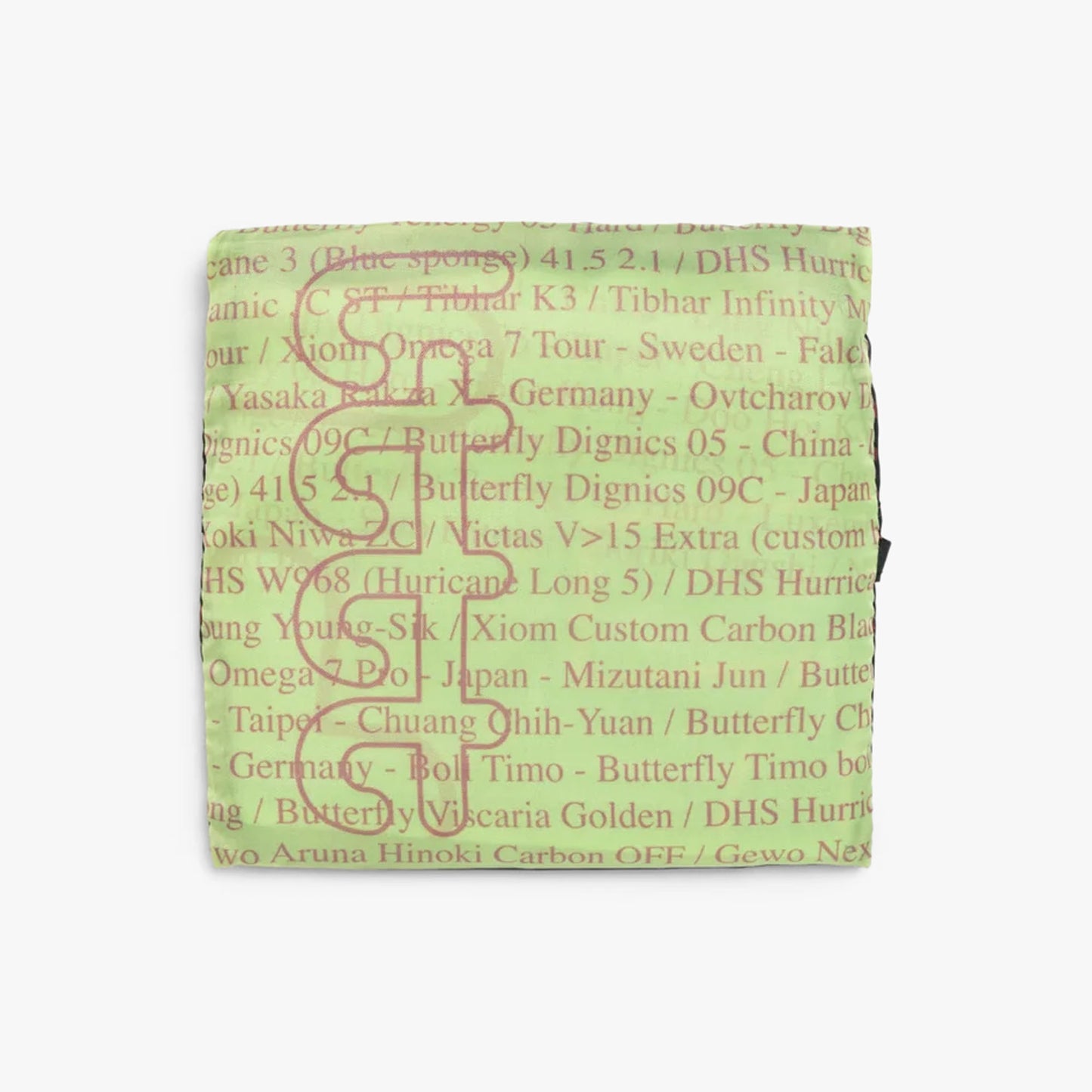 b.Eautiful x LTTT Times Reusable Bag Black/Lime