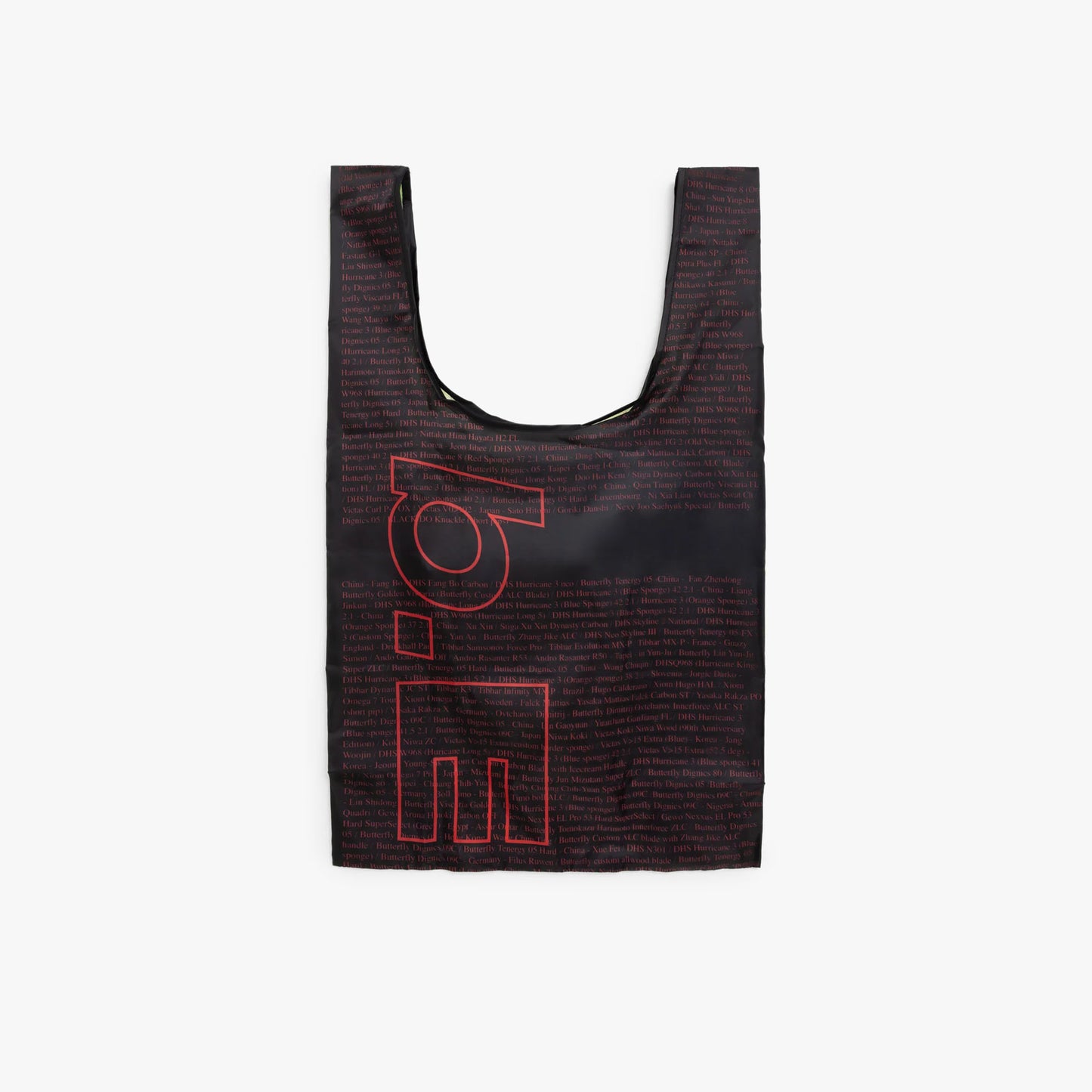 b.Eautiful x LTTT Times Reusable Bag Black/Lime