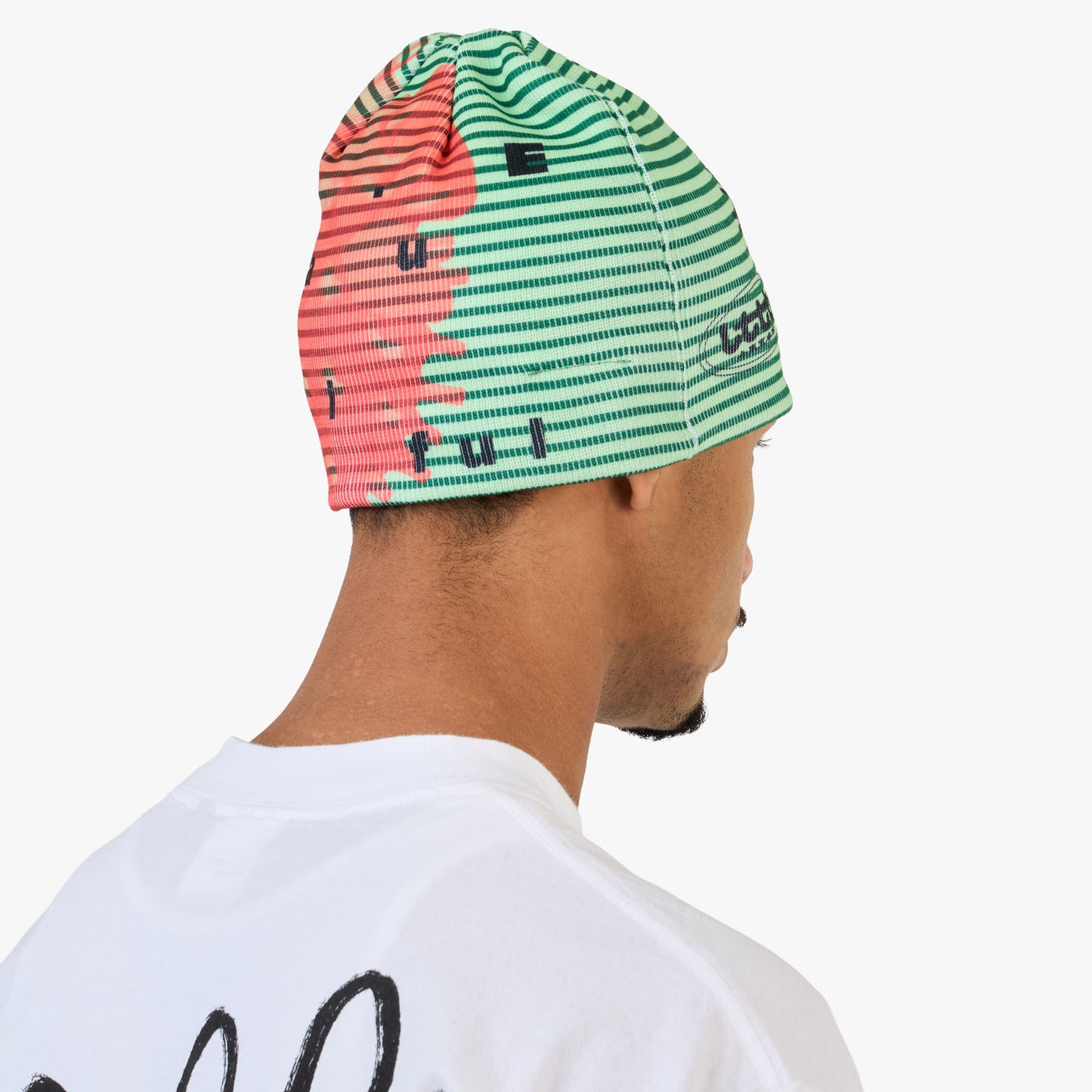 b.Eautiful x LTTT Bonnet Puffy Fish Citron Vert/Rouge
