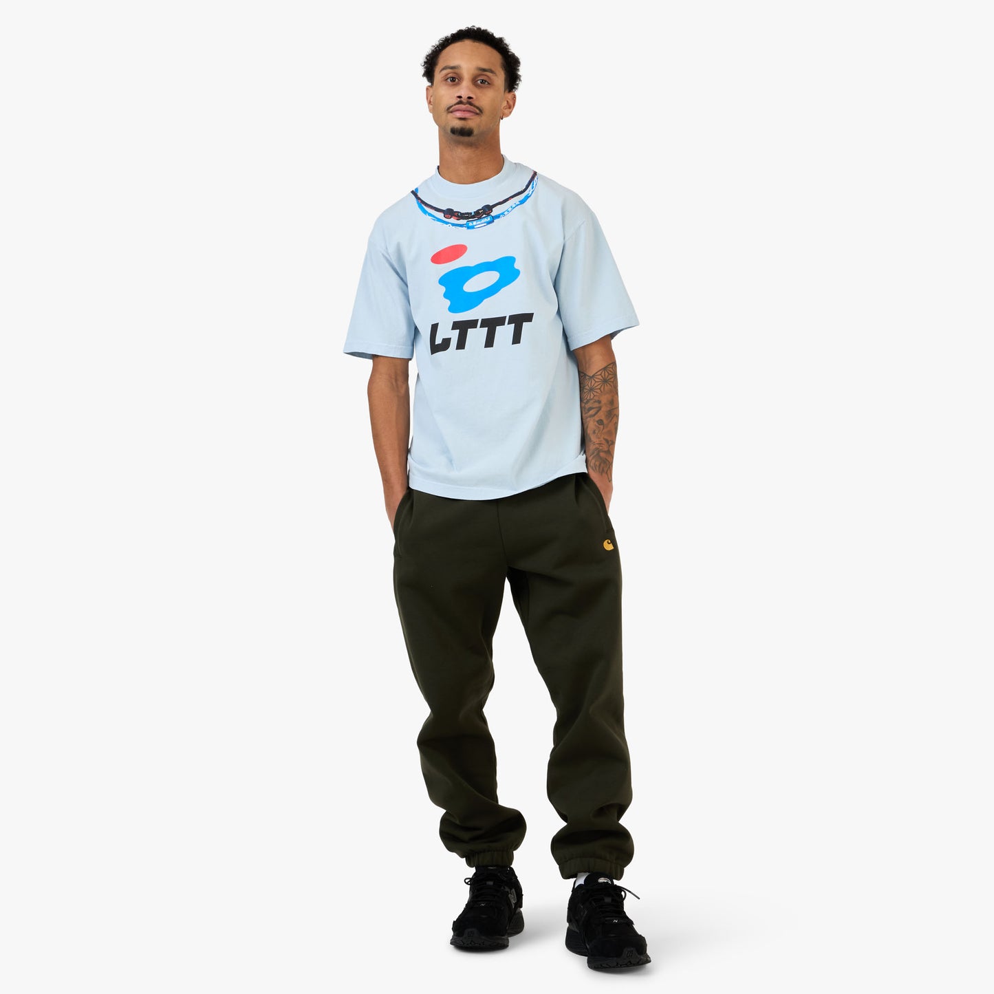 b.Eautiful x LTTT Joy T-Shirt Light Blue