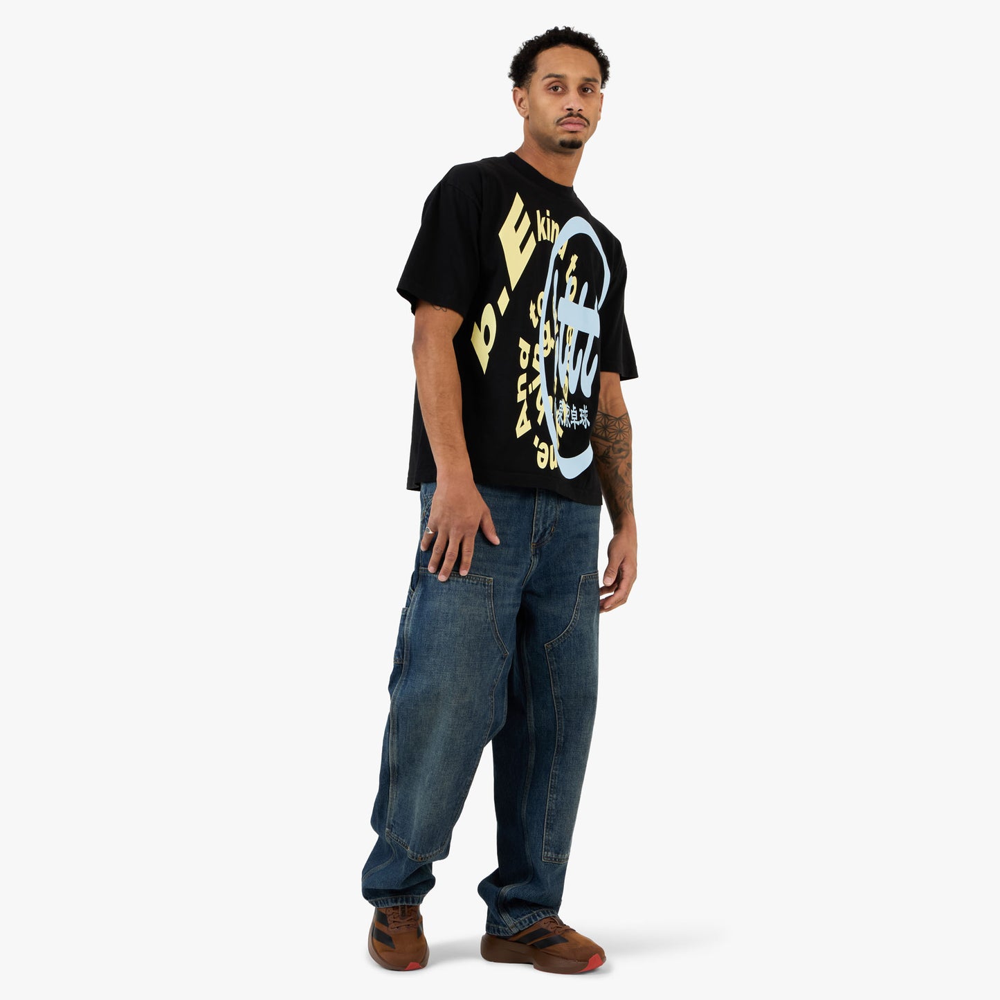 T-shirt noir Logos b.Eautiful x LTTT