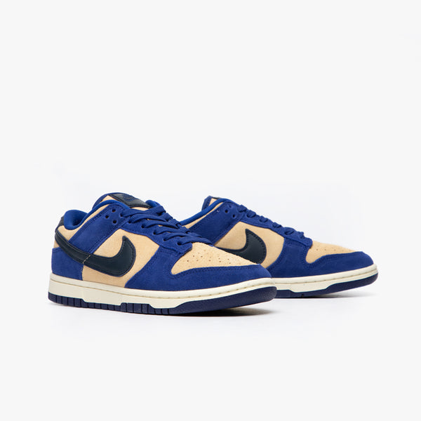 Nike Women's Dunk Low LX Deep Royal Blue / Dark Obsidian - Sesame