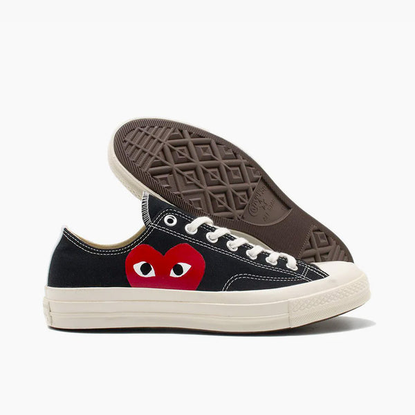 Converse x COMME des GAR ONS PLAY Chuck Taylor Ox Black