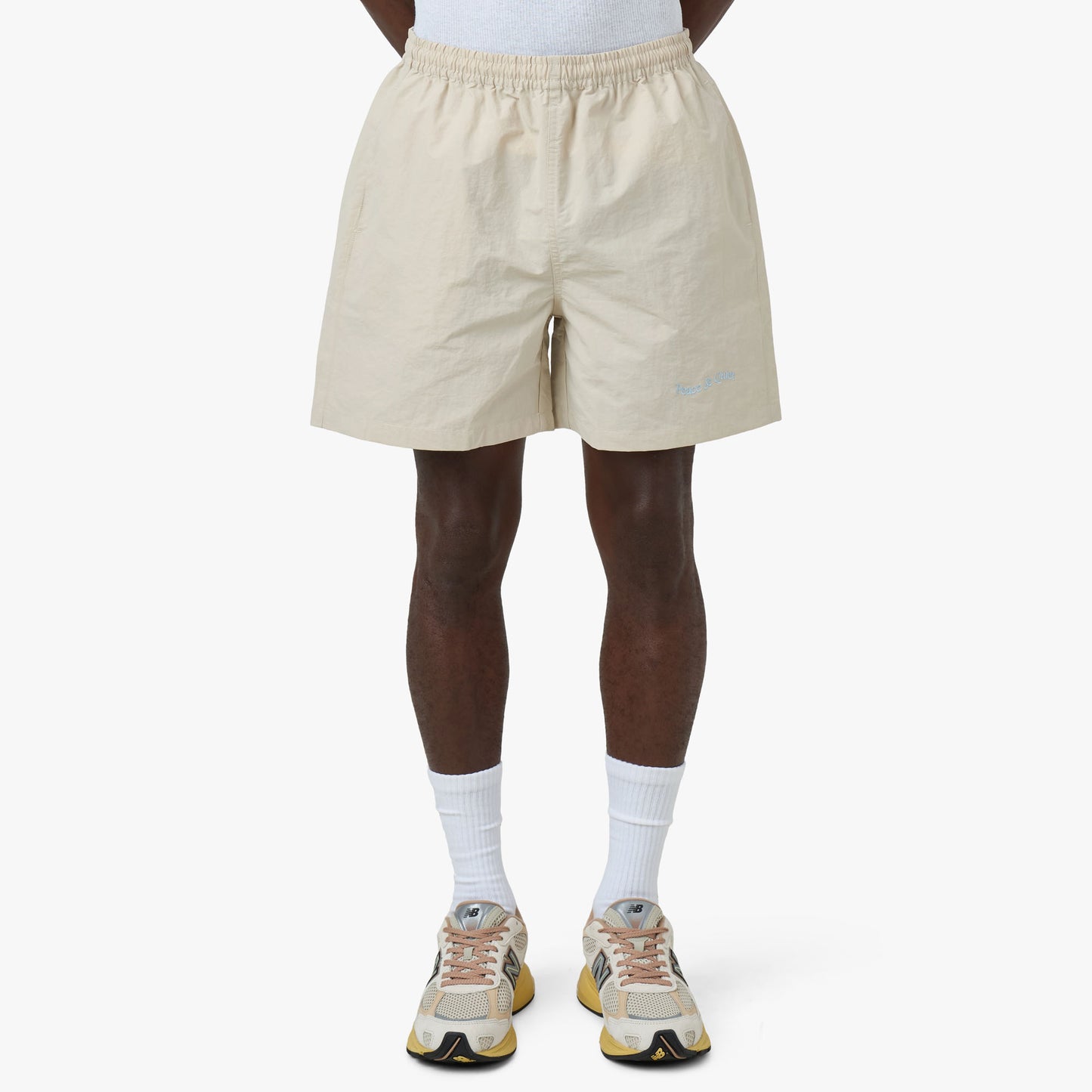 Museum Of Peace & Quiet Woodmark Nylon Shorts / Bone