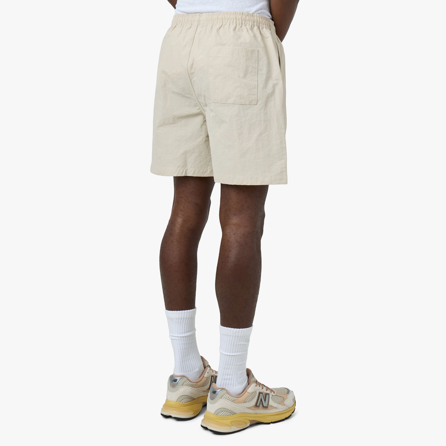 Museum Of Peace & Quiet Woodmark Nylon Shorts / Bone
