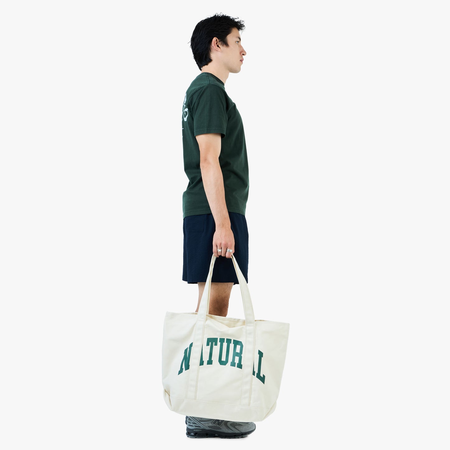 Museum of Peace and Quiet Natural Boat Tote / Bone