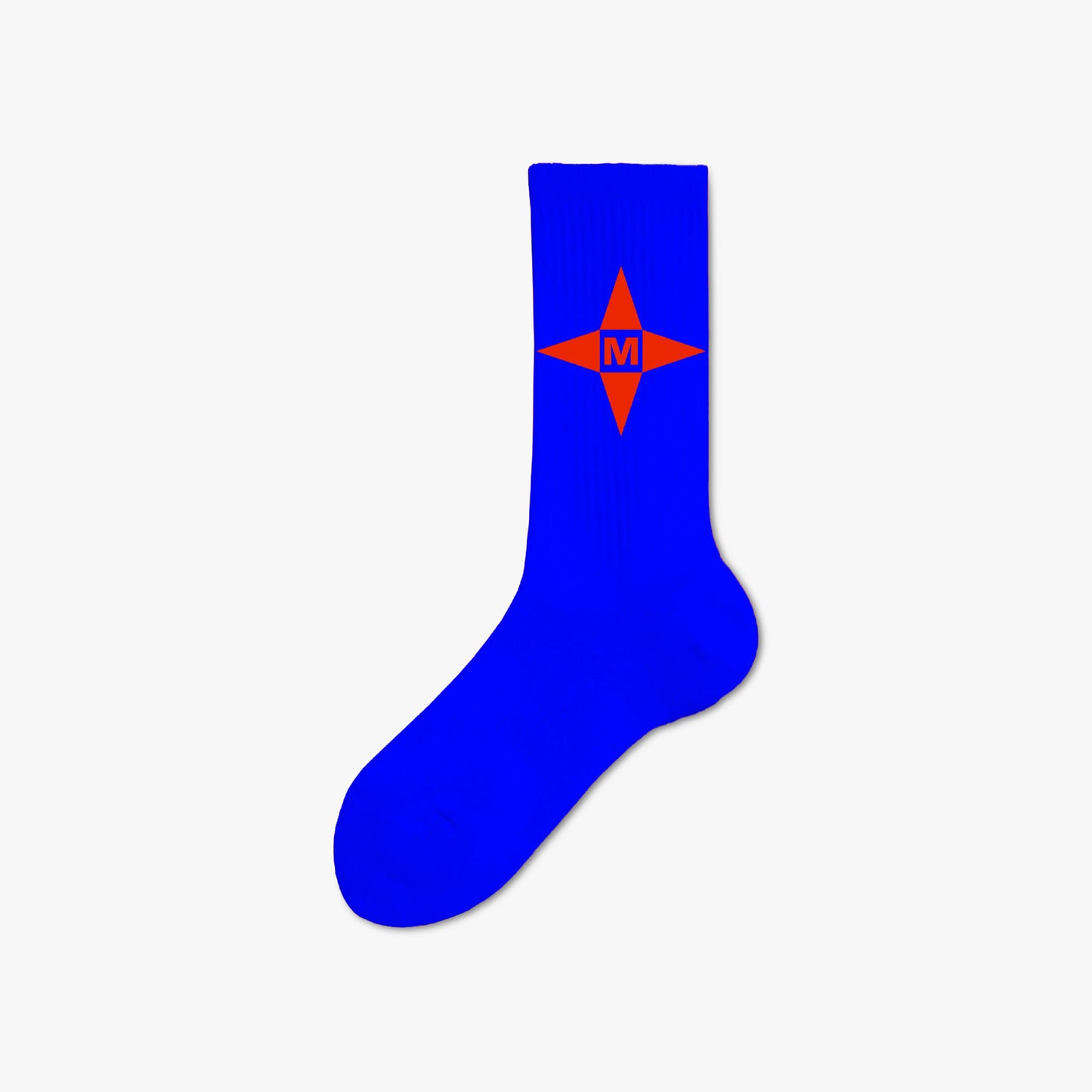 Moonshine Boulot Ndako Socks / Electric Blue