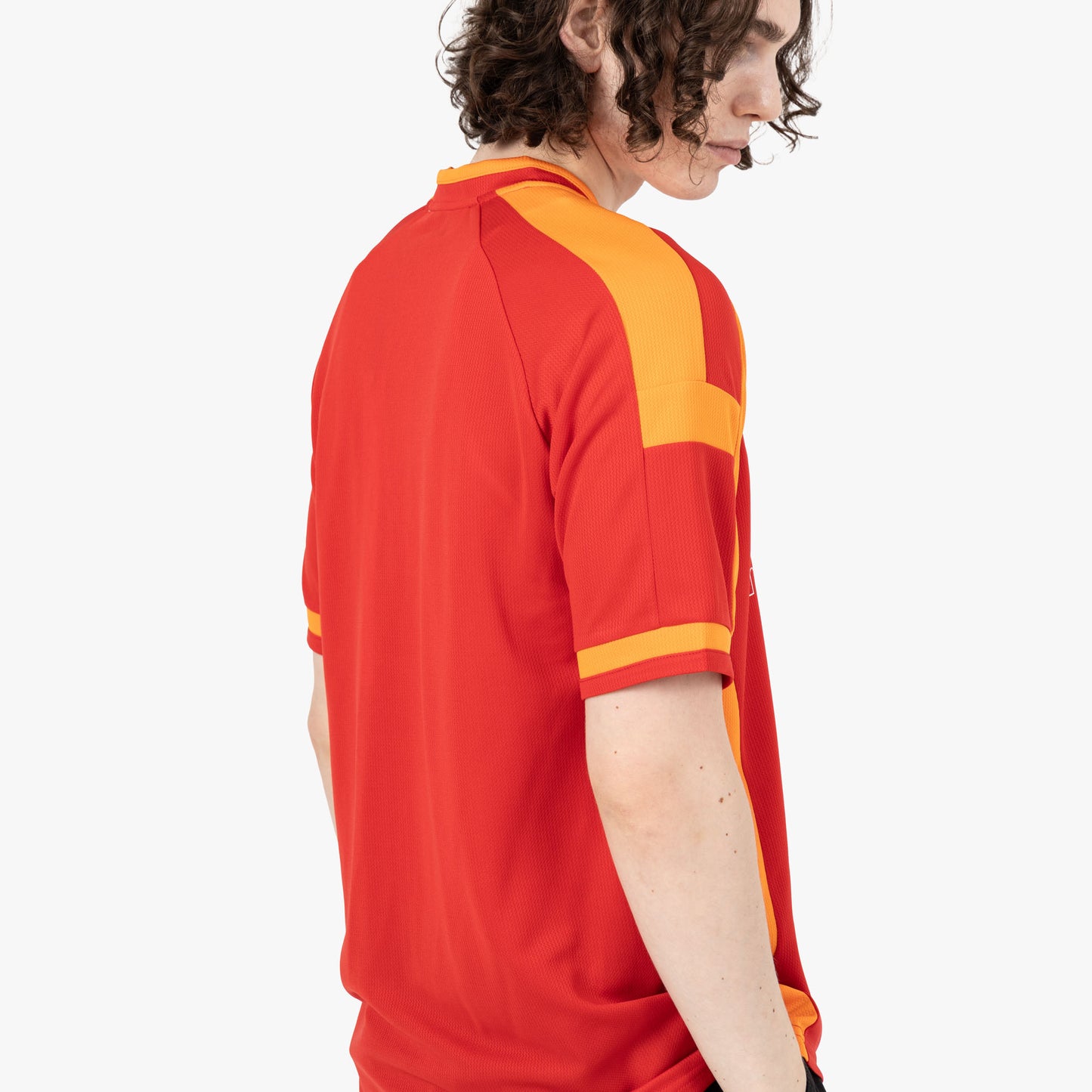 Metalwood Maillot à Panneaux Métalliques Rouge / Orange