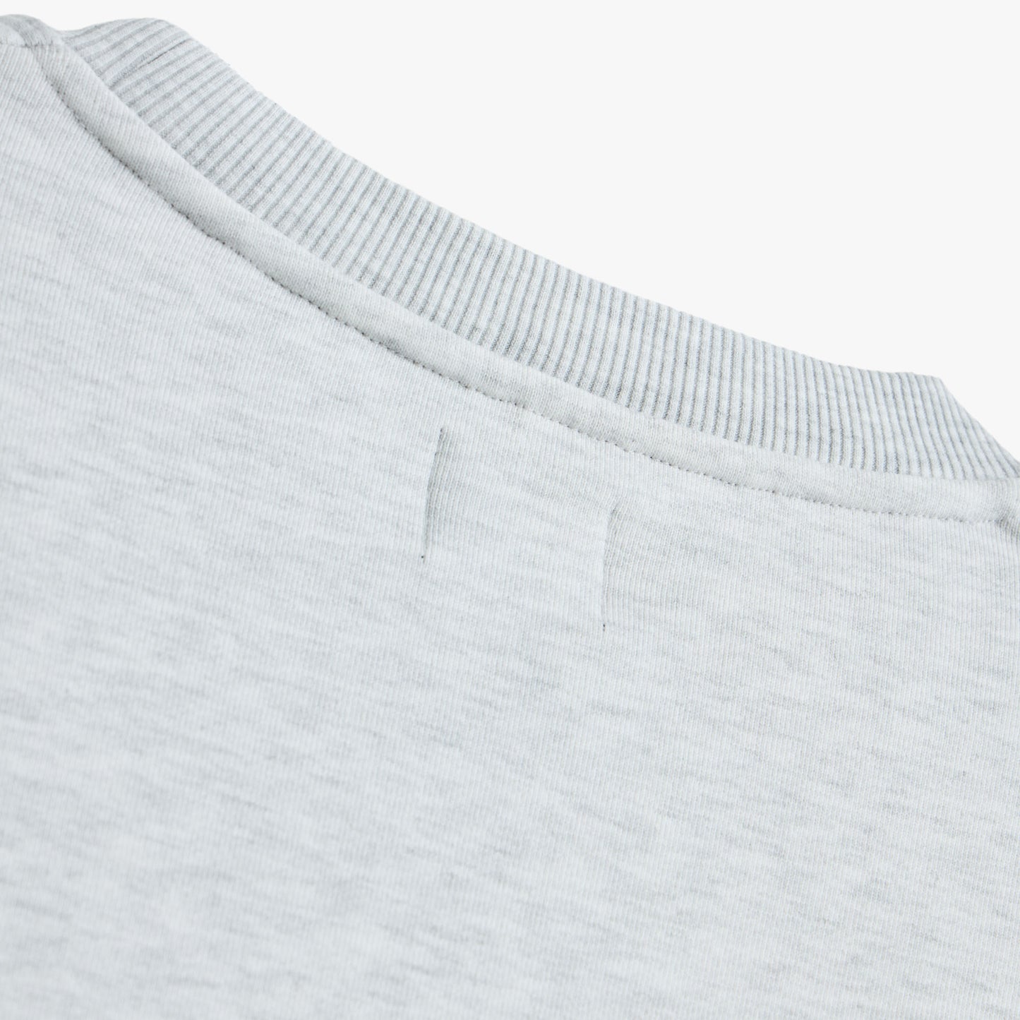 Patta Arc Logo Crewneck Sweater / Light Melange Grey
