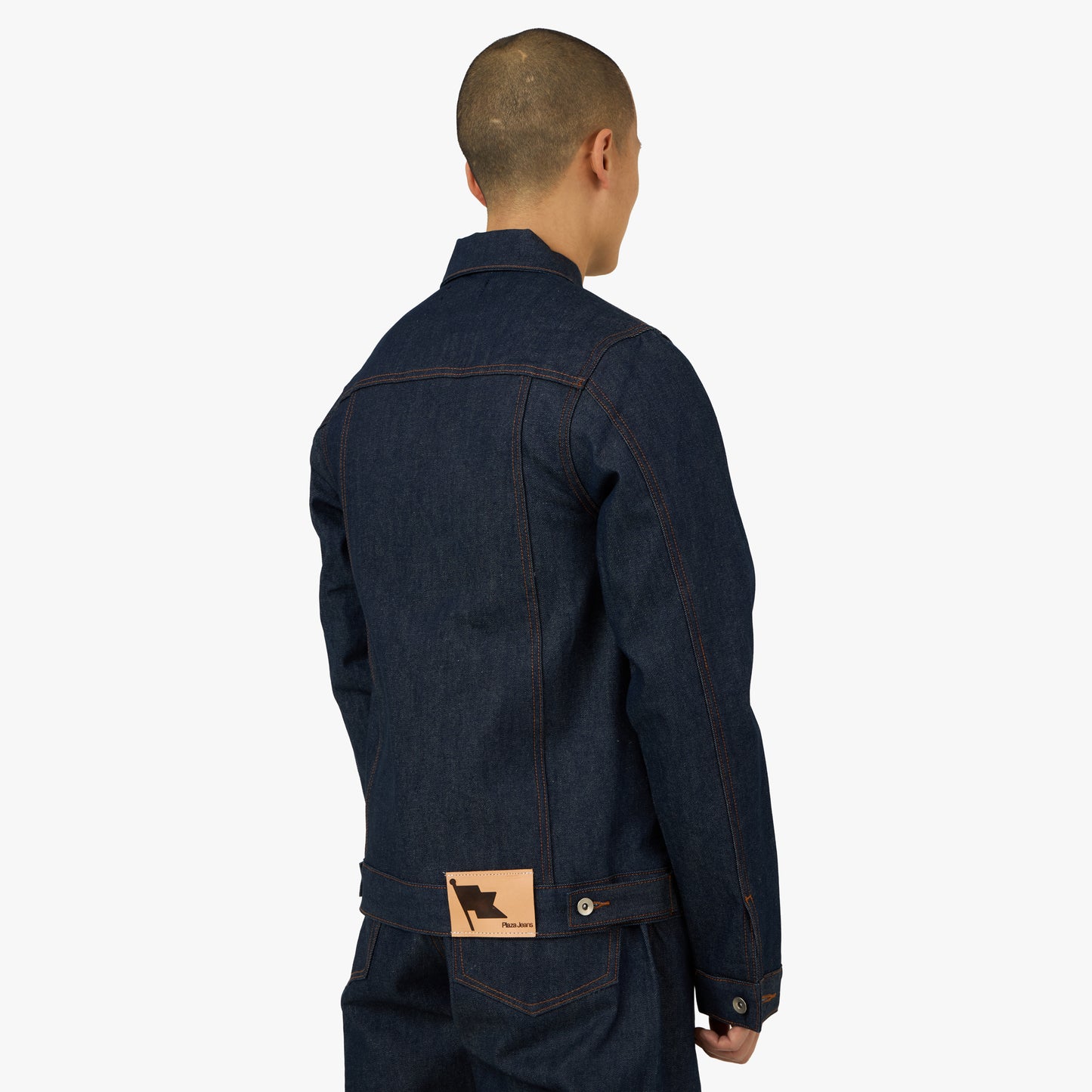 PlazaWorks Modern Type 2 Denim Jacket Indigo Raw