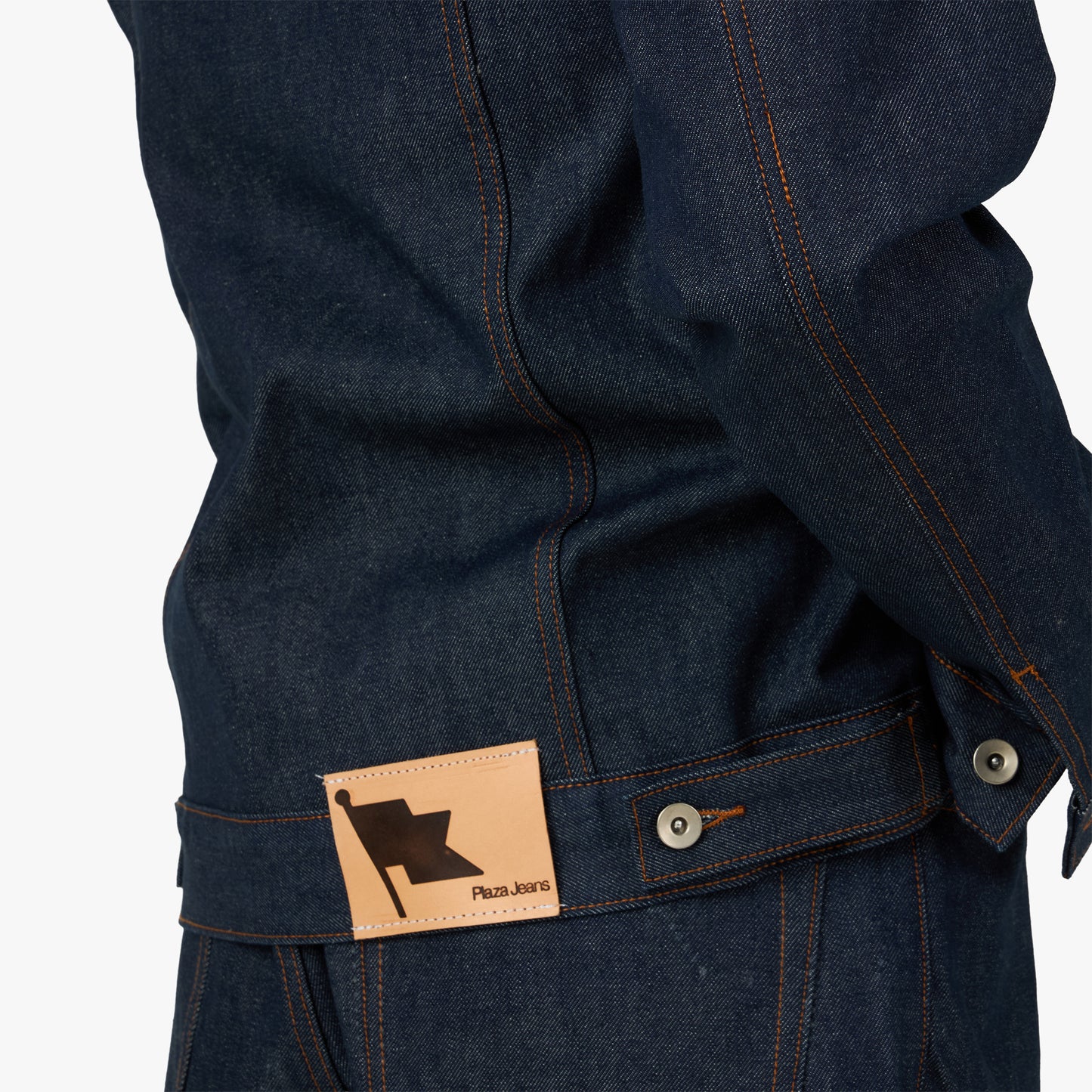 PlazaWorks Modern Type 2 Denim Jacket Indigo Raw