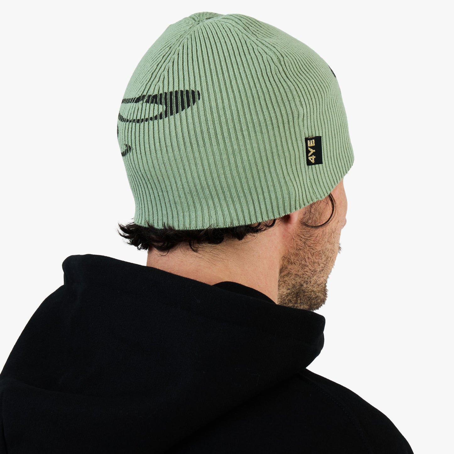 4YE Signature Skully Palm / Dark Green