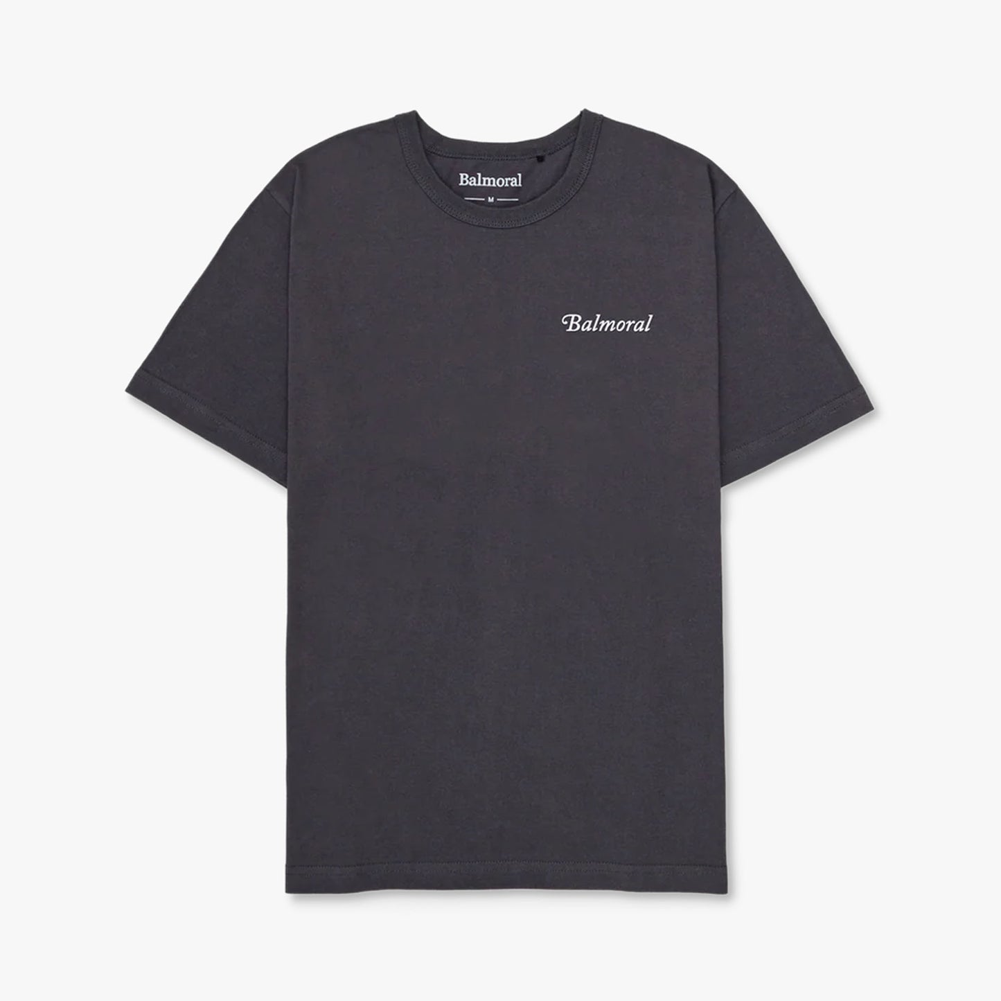 T-shirt Balmoral Marlowe / Noir délavé