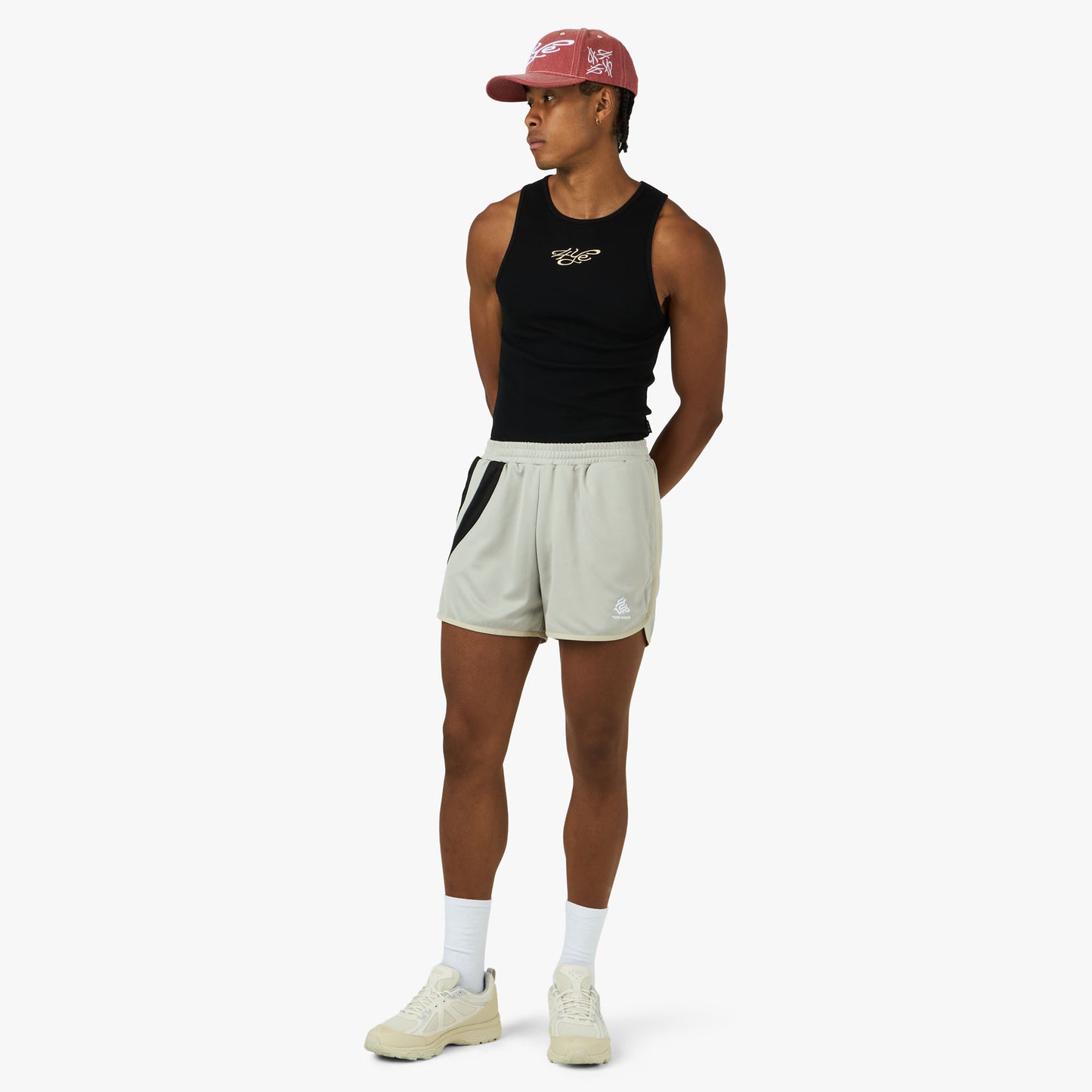 4YE Sprint Short Gris / Noir
