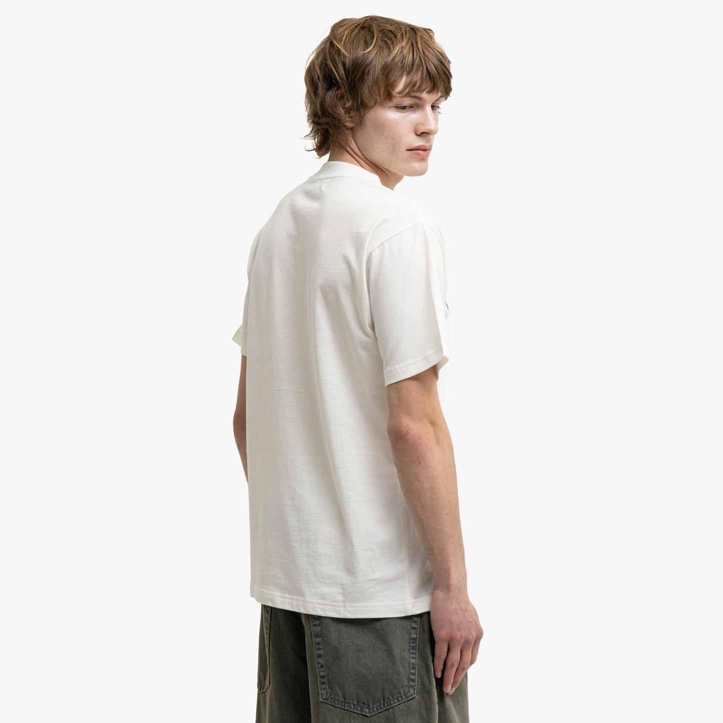 Museum Of Peace & Quiet T-Shirt Olive Blanc
