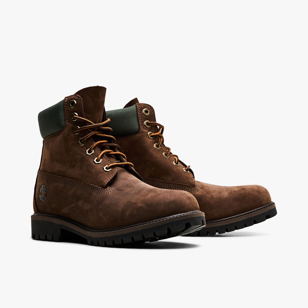 Timberland 6-Inch Lace Up Waterproof / Dark Brown Nubuck