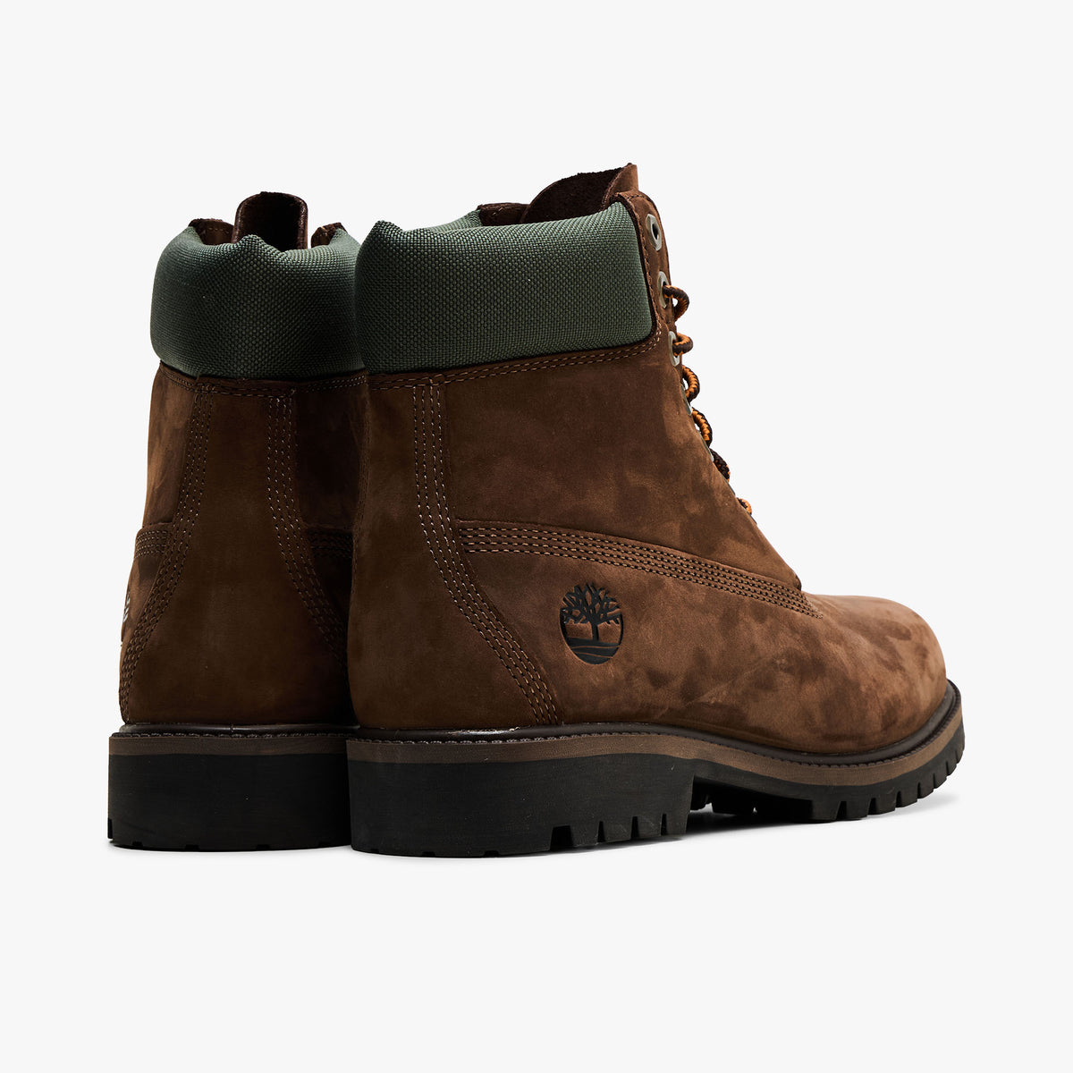 Timberland 6-Inch Lace Up Waterproof / Dark Brown Nubuck