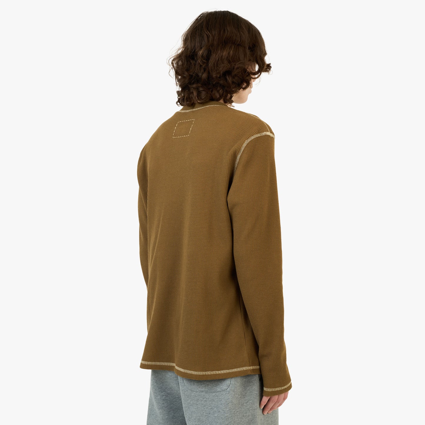 4YE Signature Waffle Top Brown / Cream