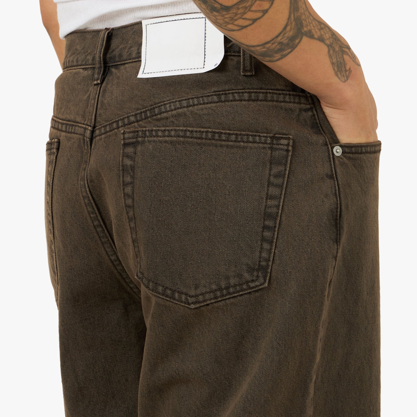 thisisneverthat Jean Relaxed Marron