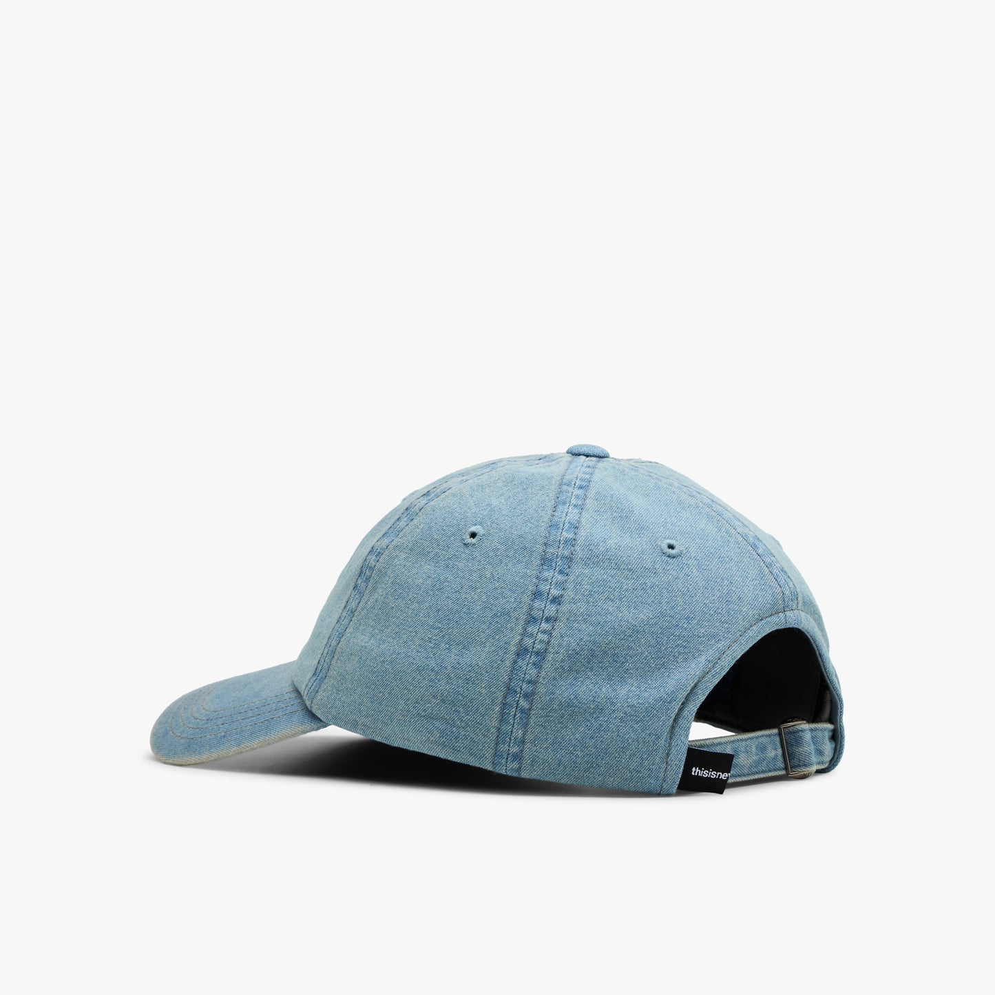 thisisneverthat Casquette en jean T-Logo / Bleu délavé
