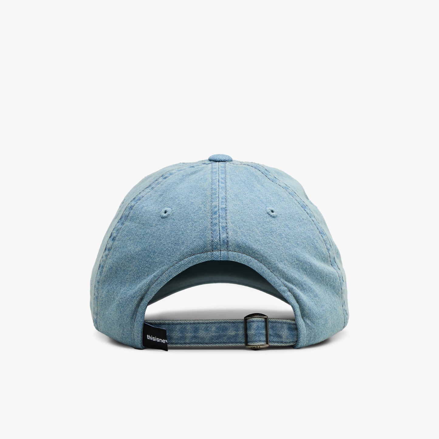 thisisneverthat Casquette en jean T-Logo / Bleu délavé