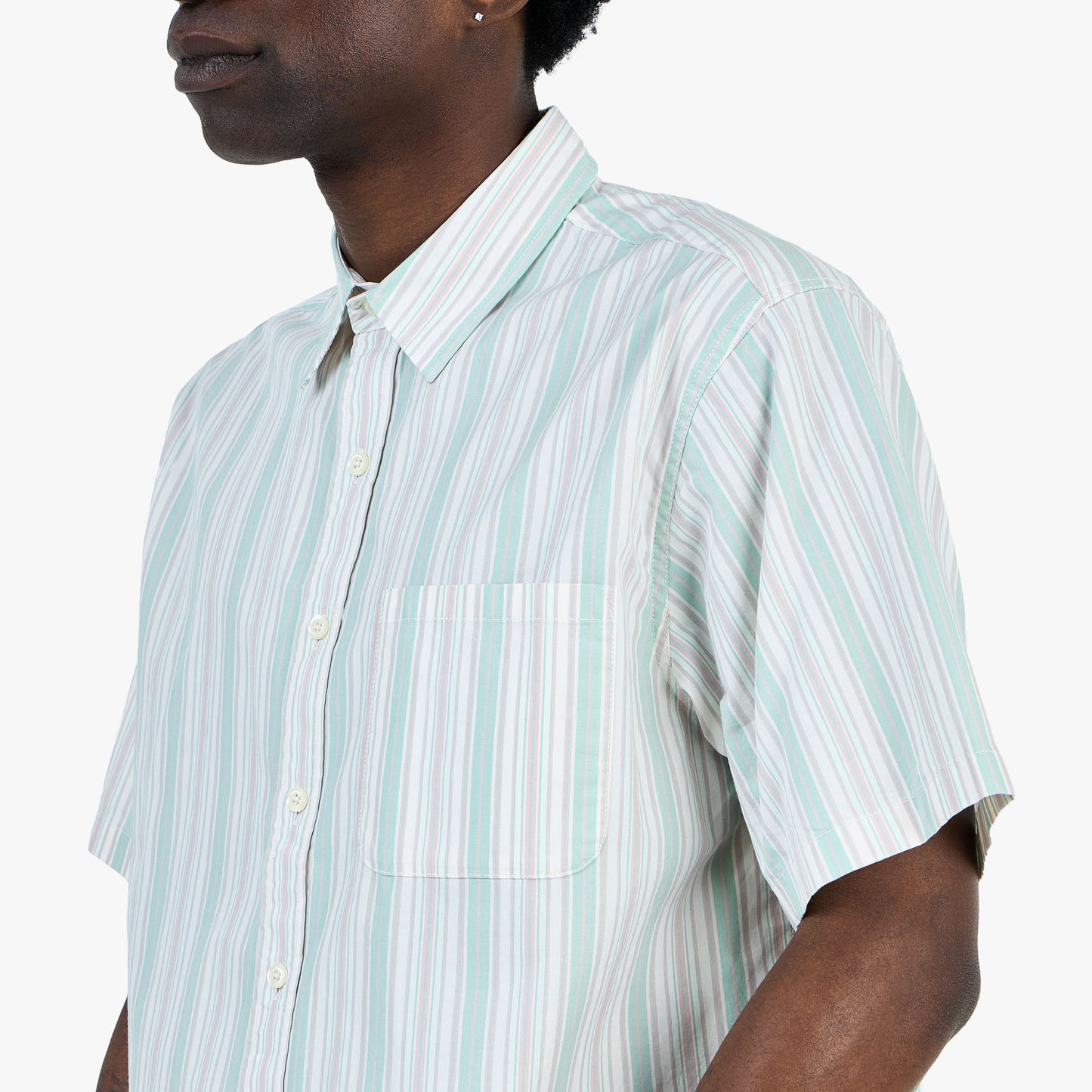 thisisneverthat T-shirt rayé / Vert