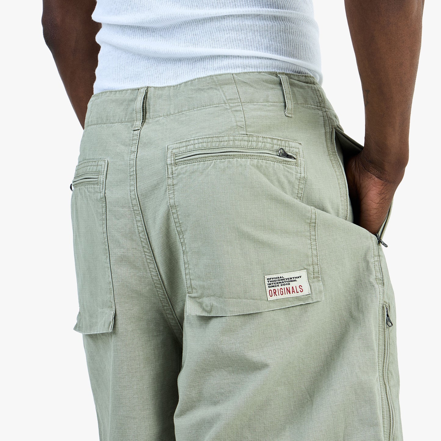 thisisneverthat Short Surplus Ripstop / Kaki