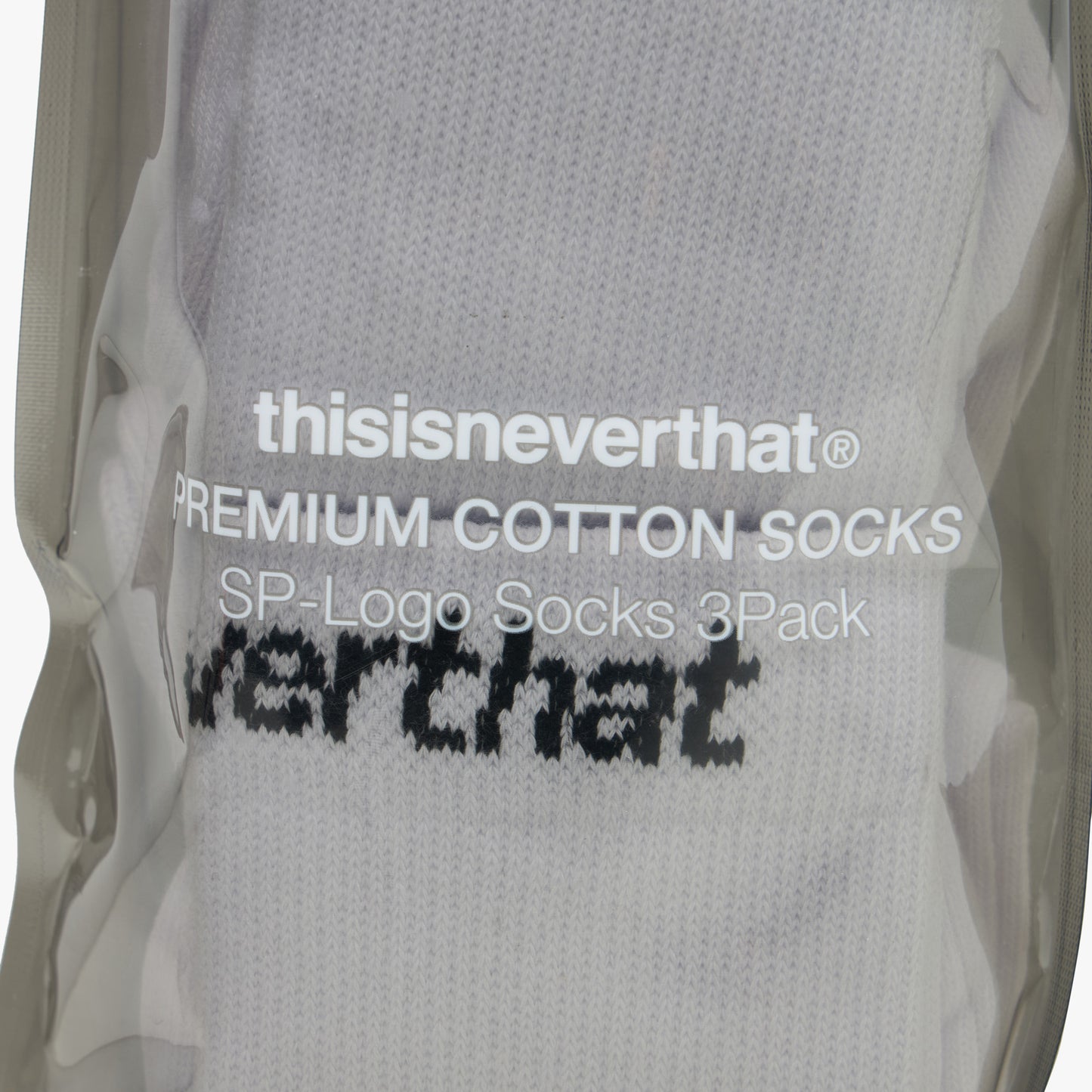thisisneverthat SP-Logo Socks 3Pack / White