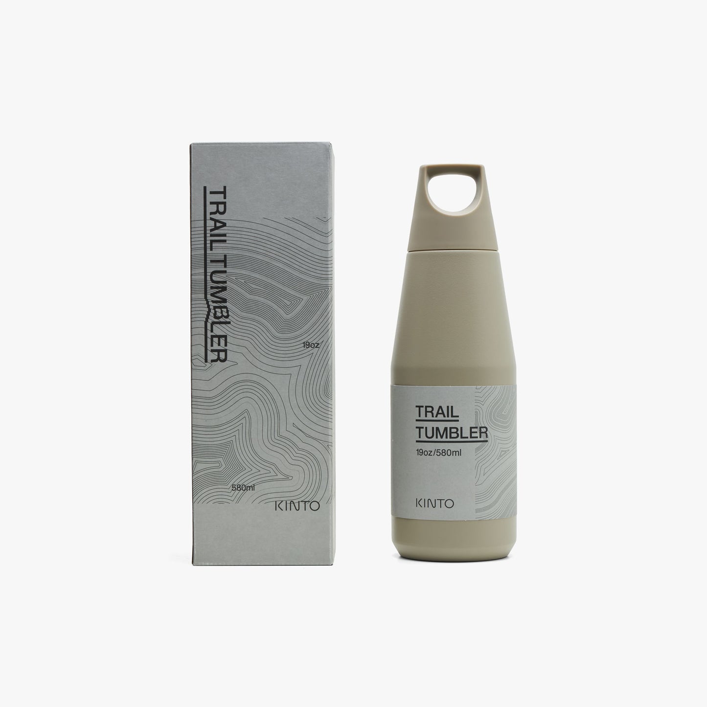 Kinto Trail Tumbler 580 ml / Sable beige