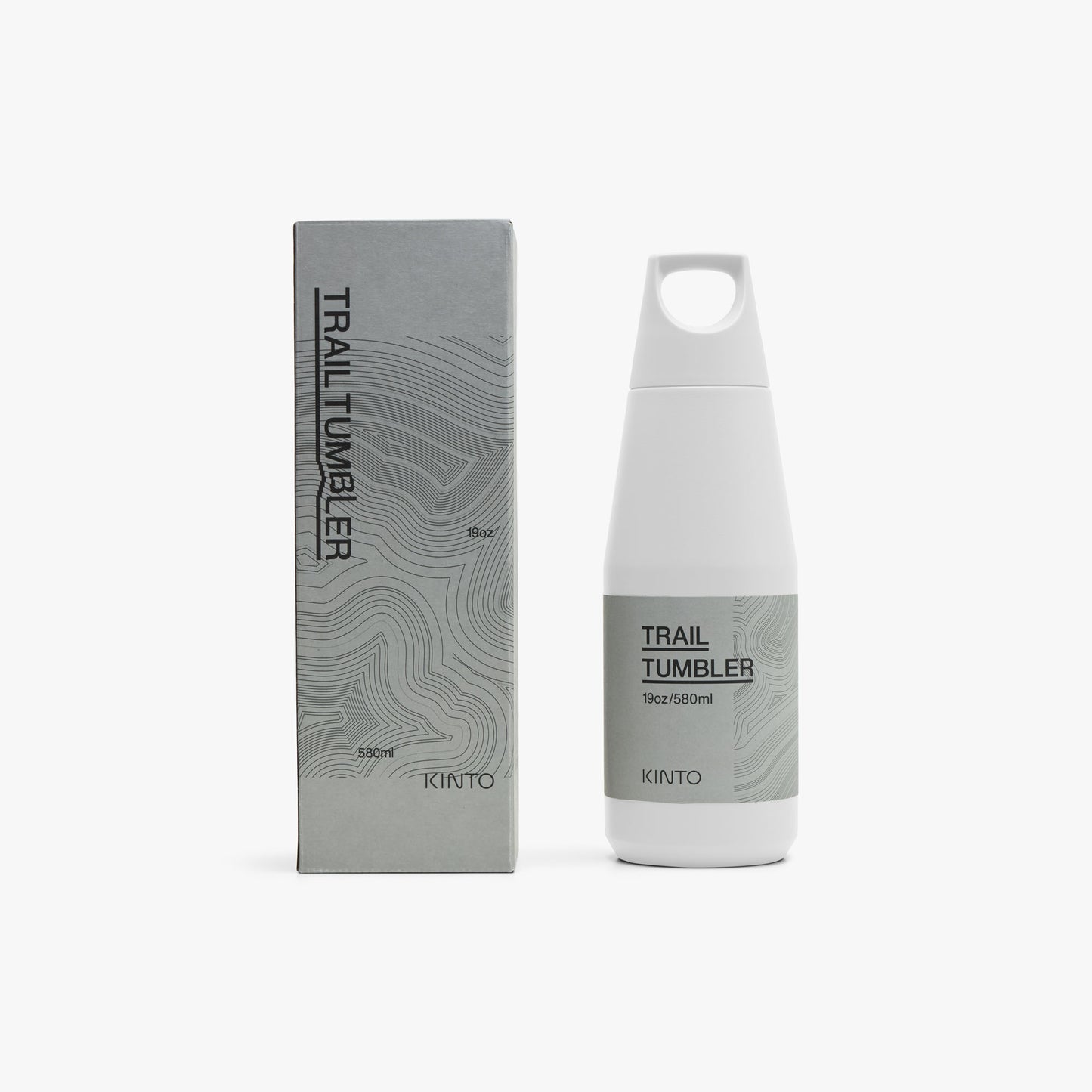 Kinto Trail Tumbler 580ml / White