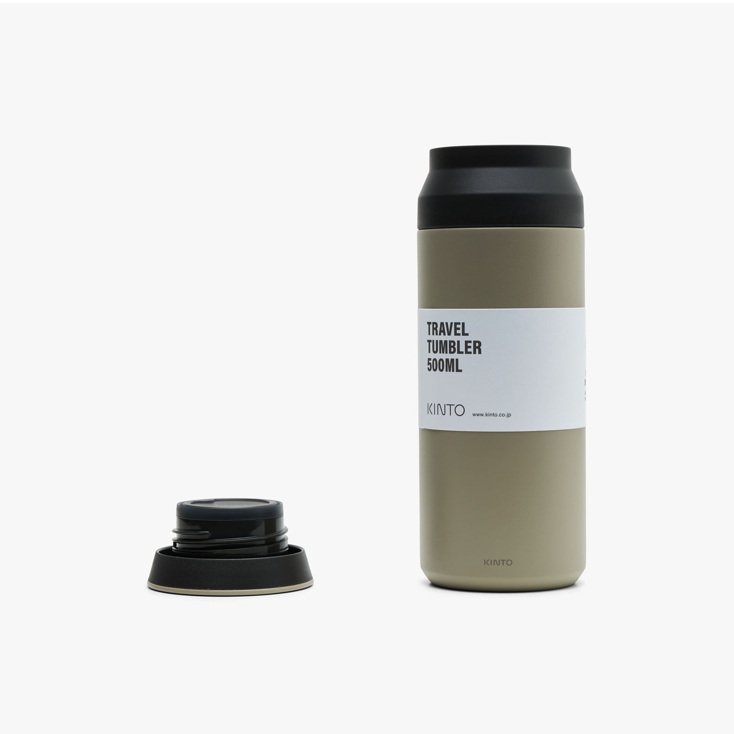 Kinto Travel Tumbler 500ml / Sand Beige