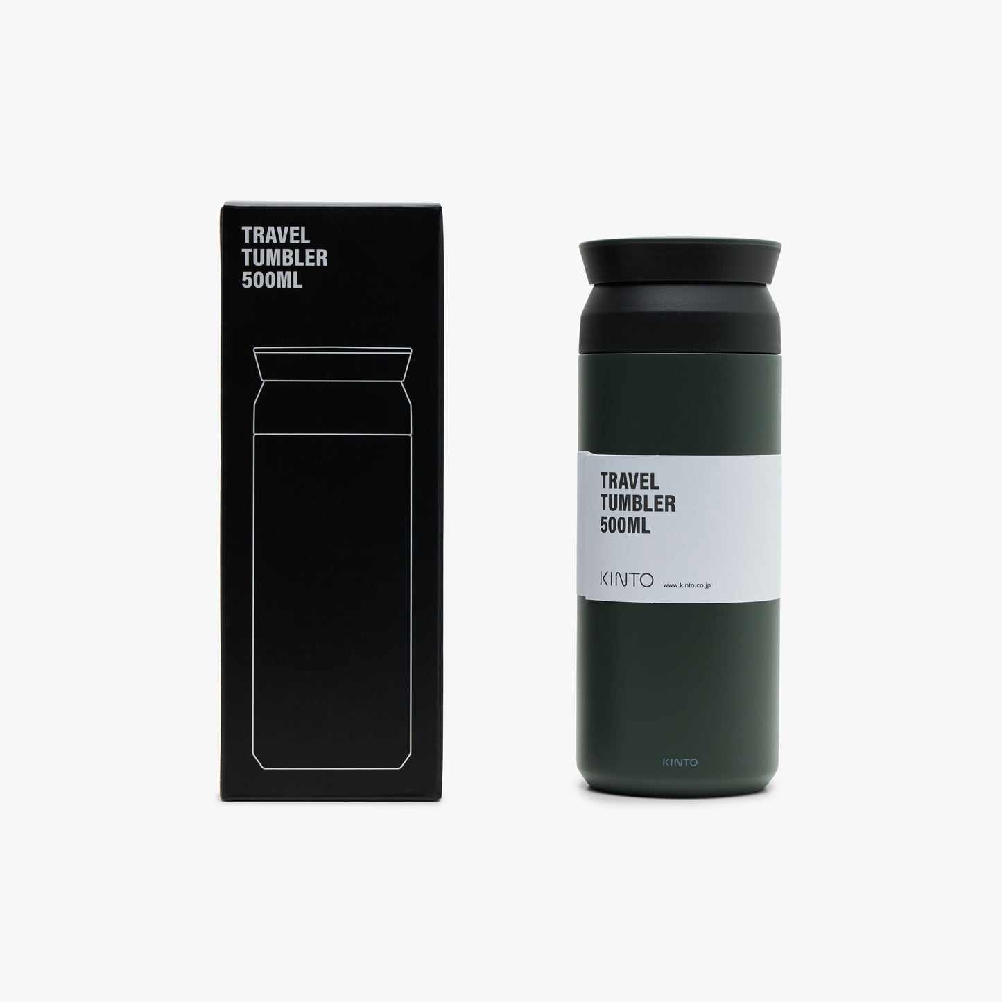 Kinto Travel Tumbler 500ml / Vert cendré