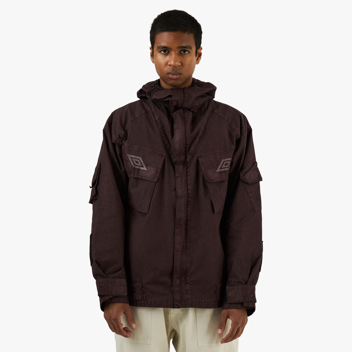 Veste Umbro Midfield Prune / Gris