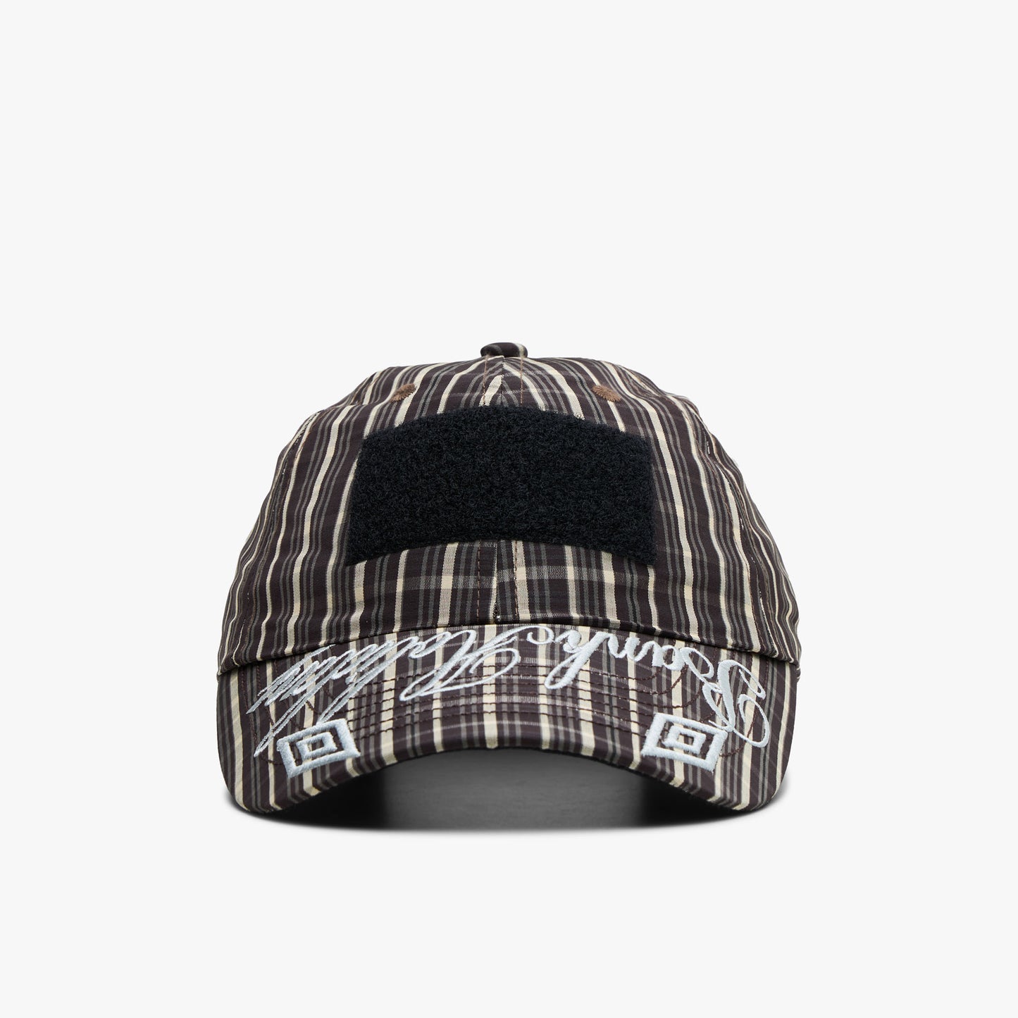 Casquette Umbro Check Hazard Beige / Marron foncé