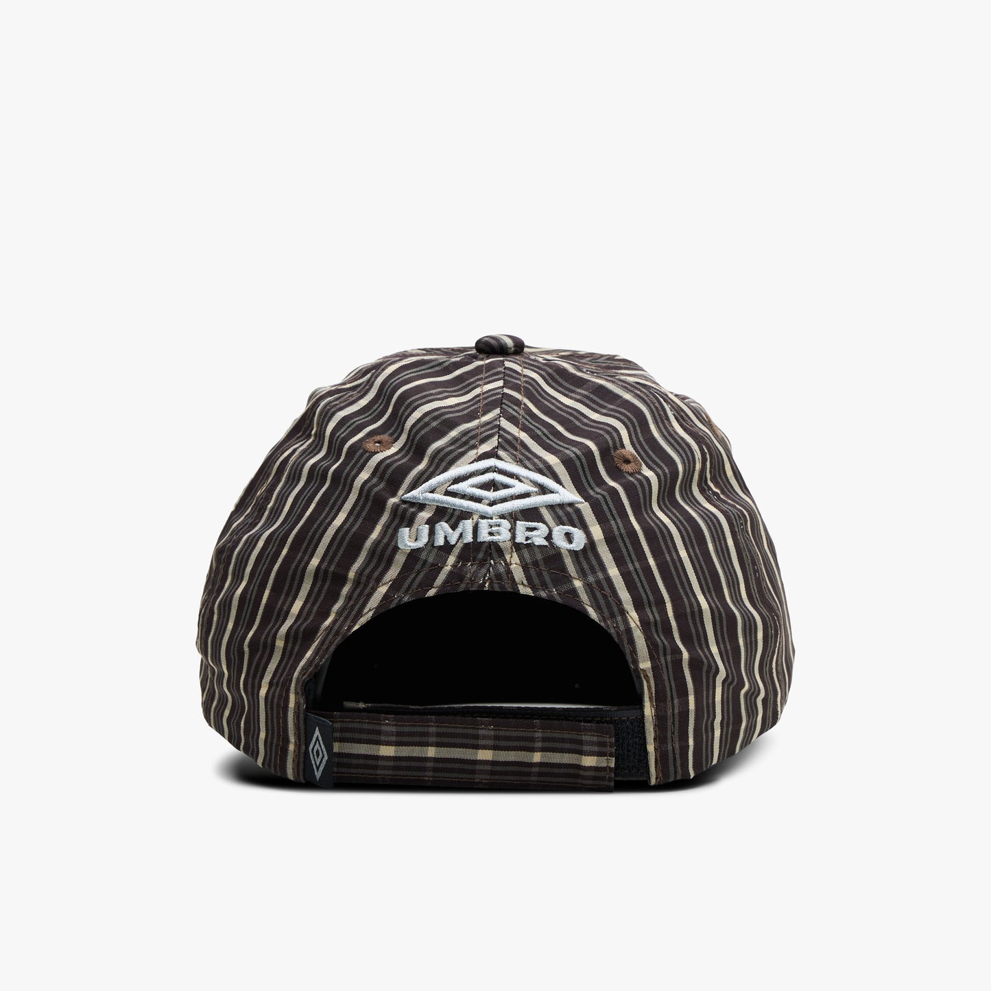 Casquette Umbro Check Hazard Beige / Marron foncé