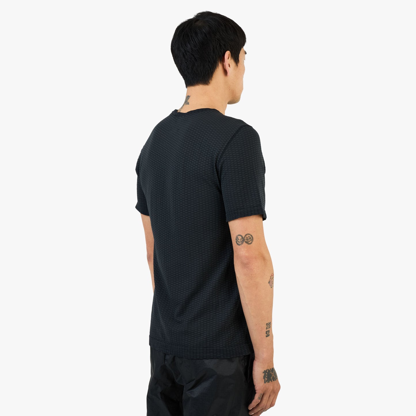 T-shirt léger sans couture ROA Hivee Dryarn / Noir