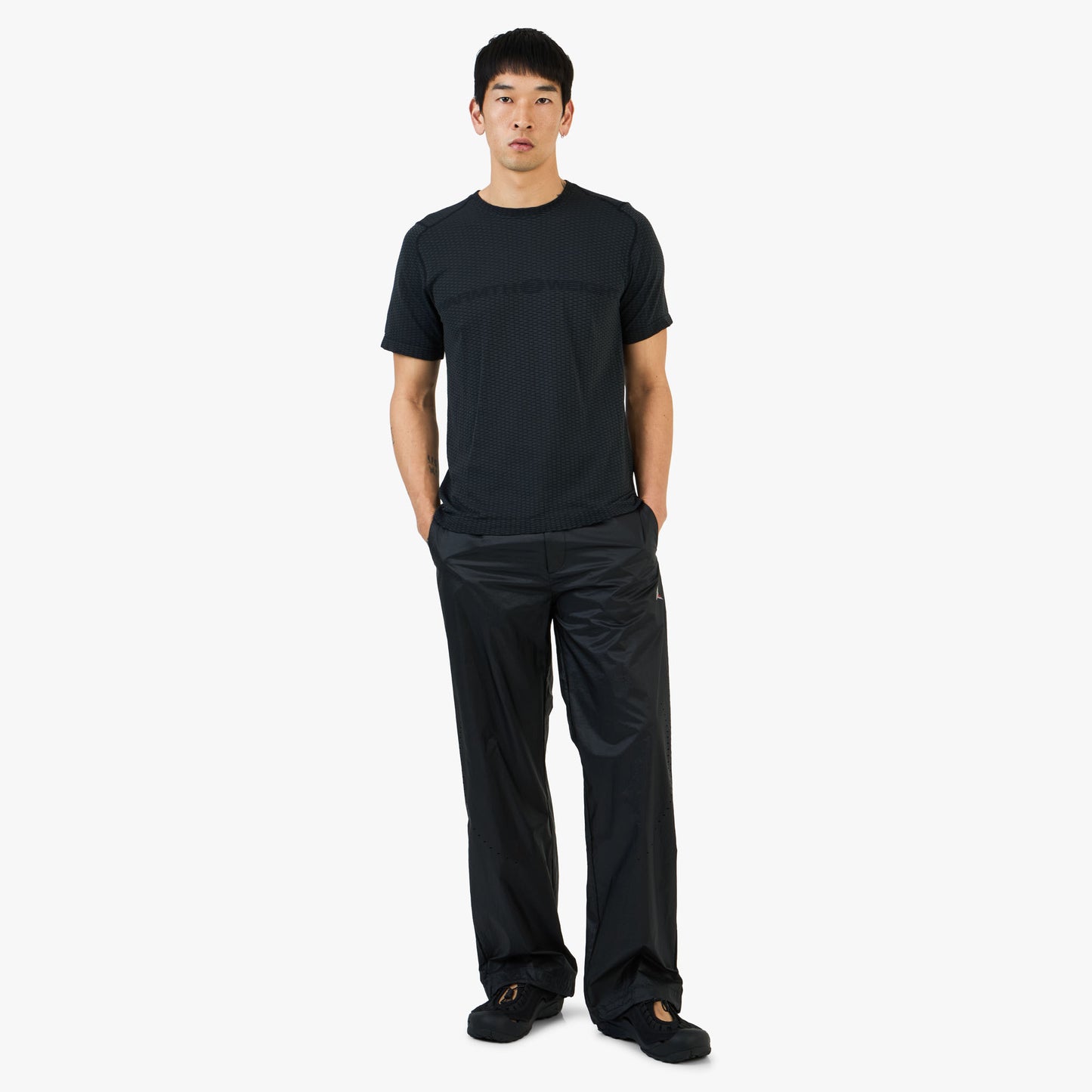 T-shirt léger sans couture ROA Hivee Dryarn / Noir