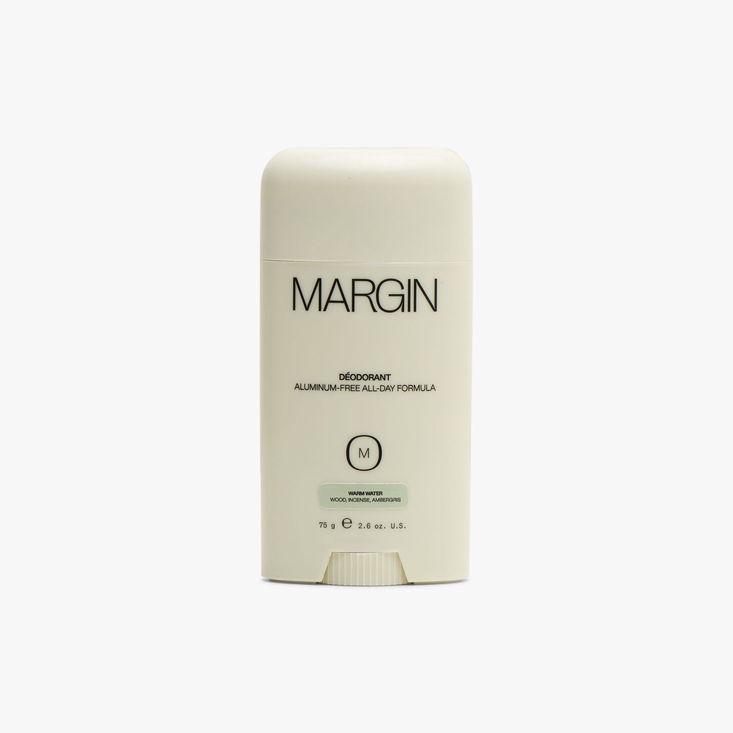 Margin Aluminium Free Clean Performance Deodorant Warm Water