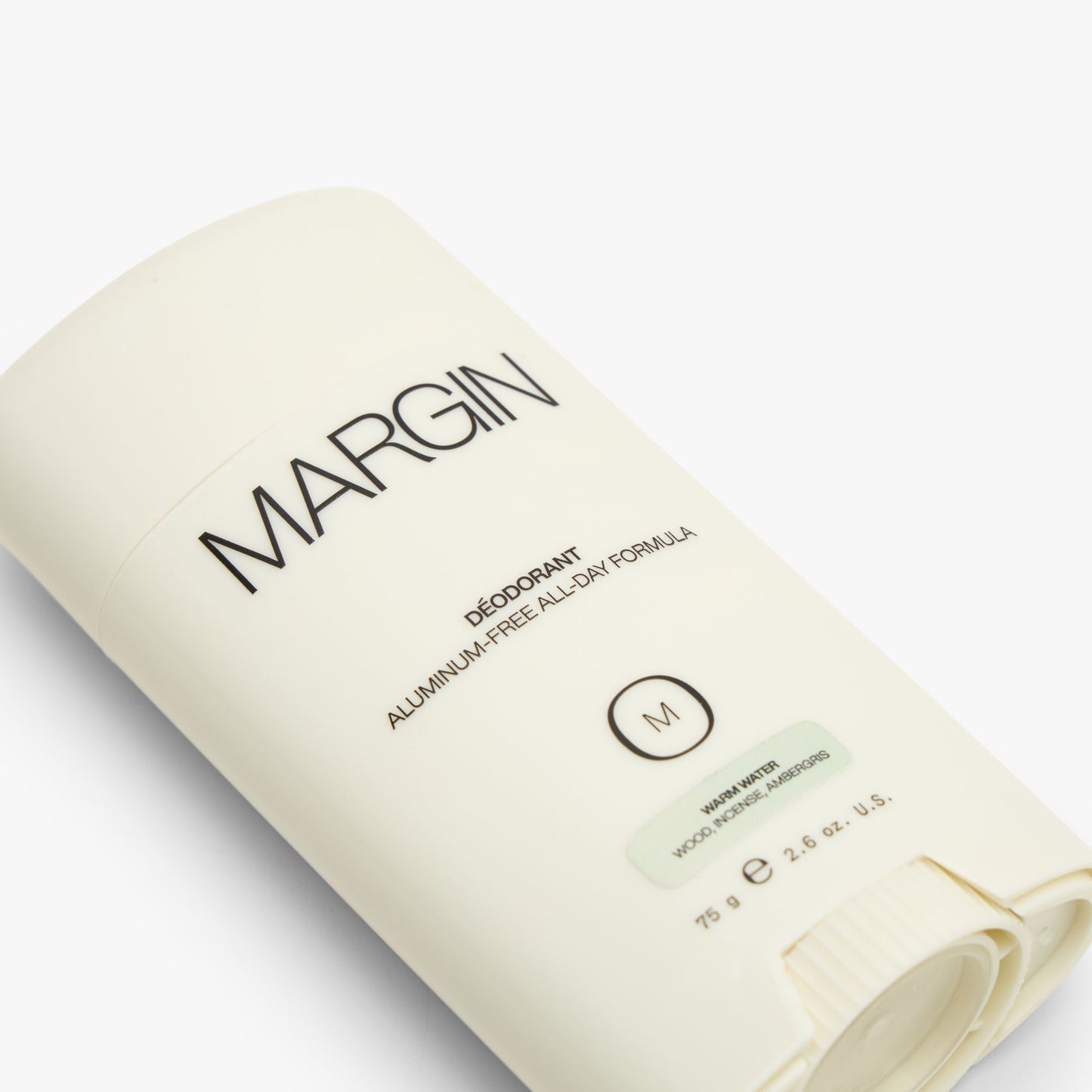Margin Aluminium Free Clean Performance Deodorant Warm Water