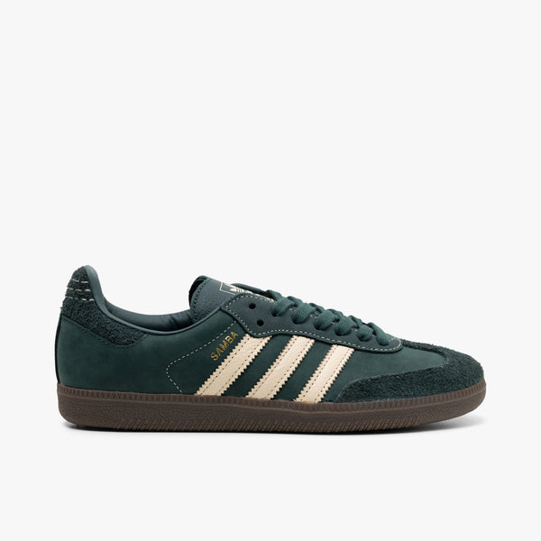 adidas Originals Women s Samba OG Crystal Sand Mineral Green Livestock