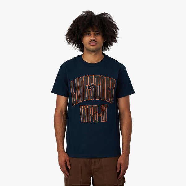 Livestock City T shirt Winnipeg Navy