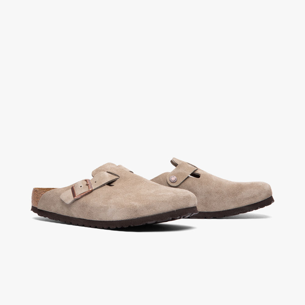 Birkenstock Boston Semelle Souple / Taupe