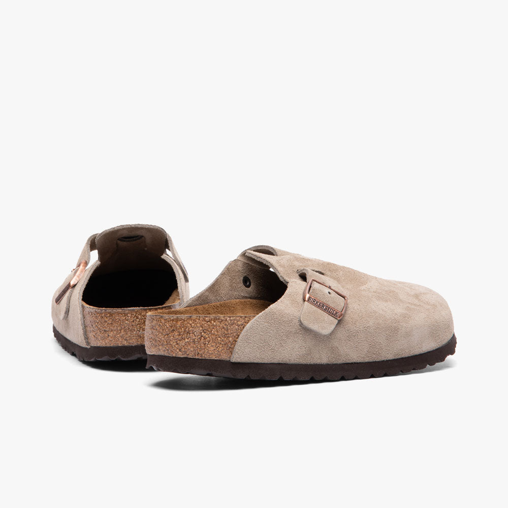 Birkenstock Boston Semelle Souple / Taupe