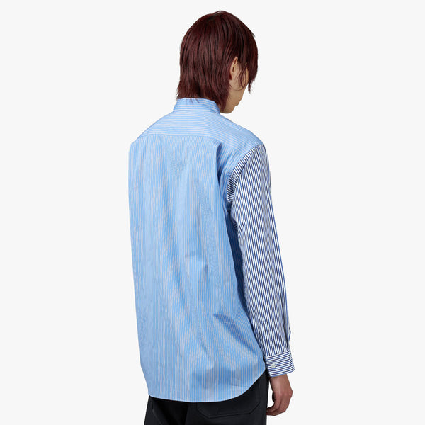 COMME des GAR ONS SHIRT Yarn Dyed Stripe Poplin Shirt / Stripe 2