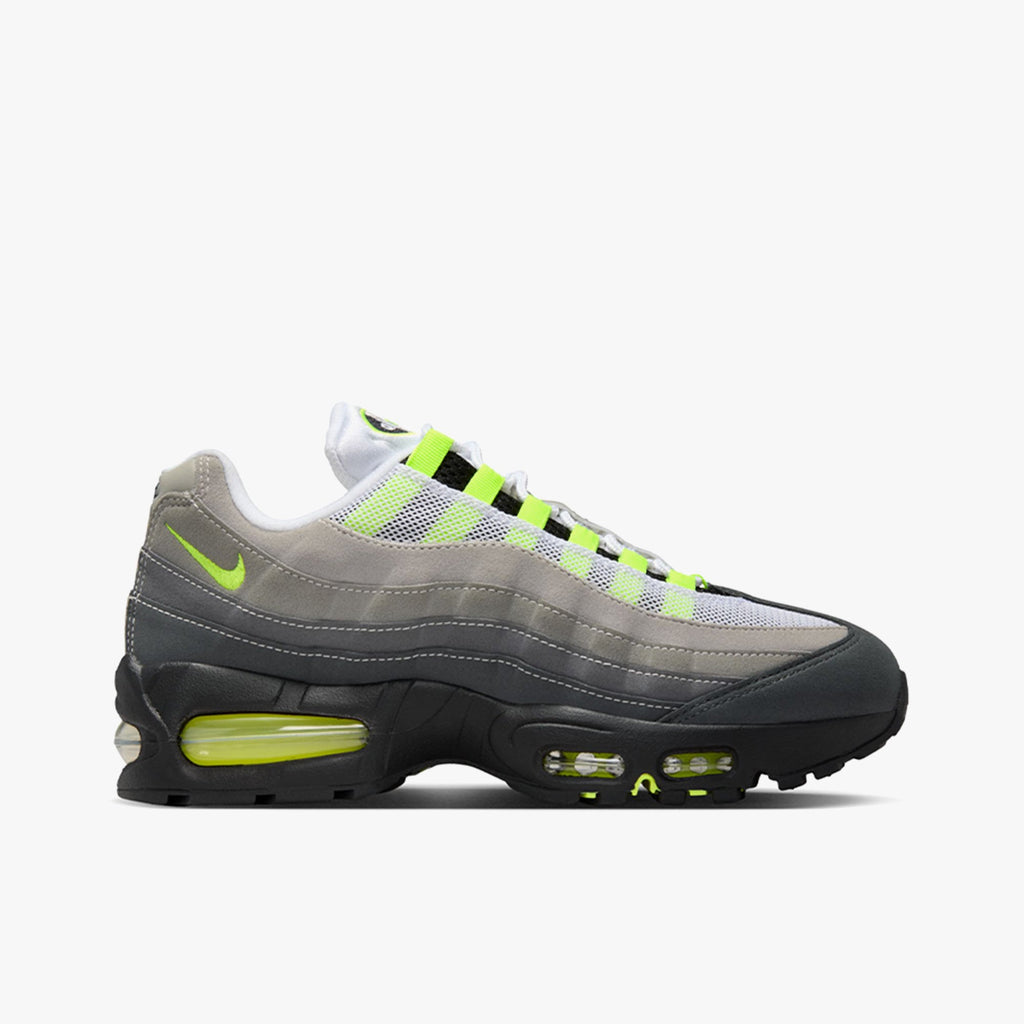Nike Women's Air Max 95 OG Black / Neon Yellow - Cool Grey