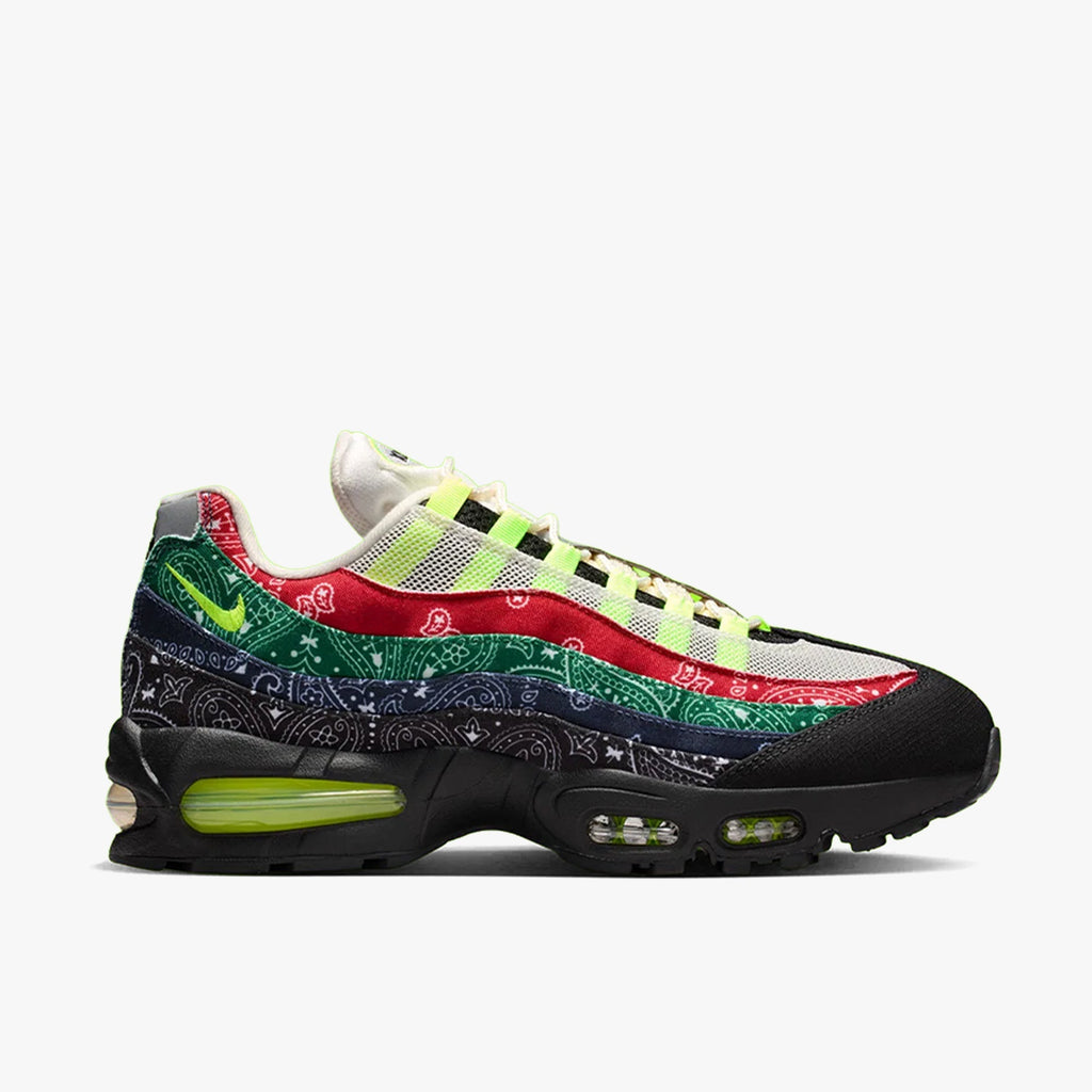 Nike Air Max 95 Big Bubble Sail / Volt - University Red