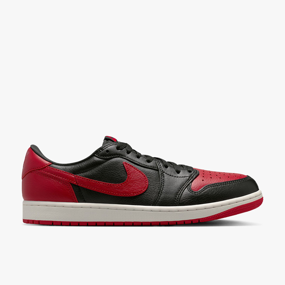 Jordan 1 Retro Low OG Black / Black - Varsity Red