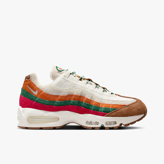 Nike Air Max 95 Big Bubble Sail / Metallic Silver - Total Orange